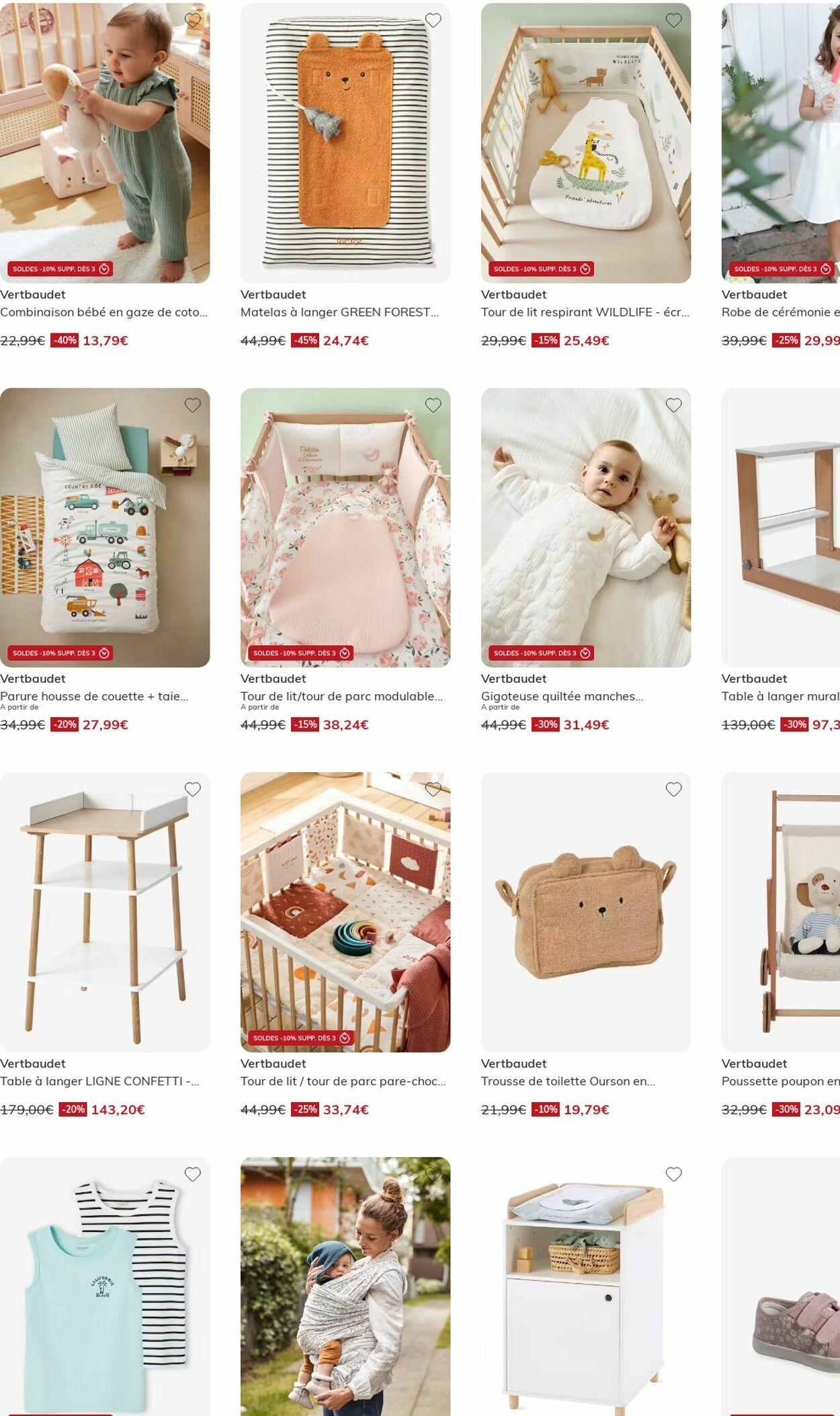 Catalogue Vertbaudet 14.07.2025 - 23.07.2025
