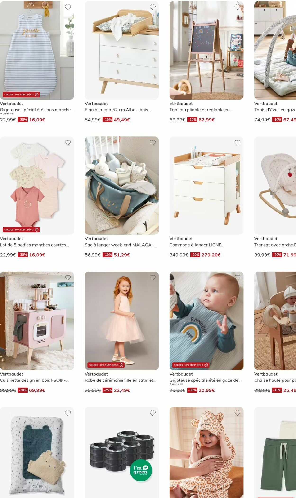Catalogue Vertbaudet 14.07.2025 - 23.07.2025
