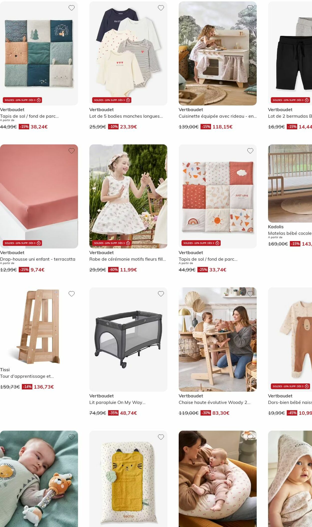 Catalogue Vertbaudet 14.07.2025 - 23.07.2025
