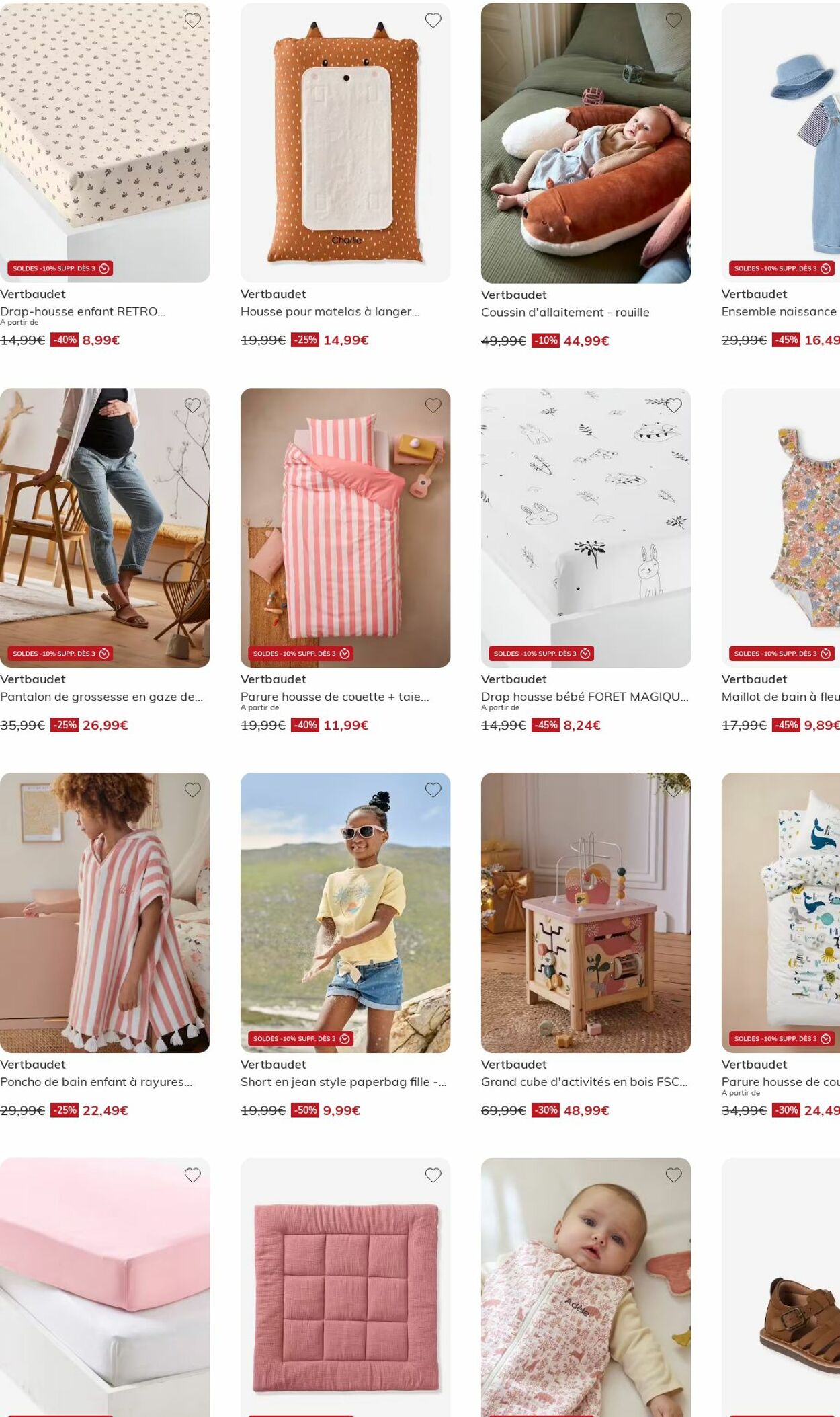Catalogue Vertbaudet 14.07.2025 - 23.07.2025