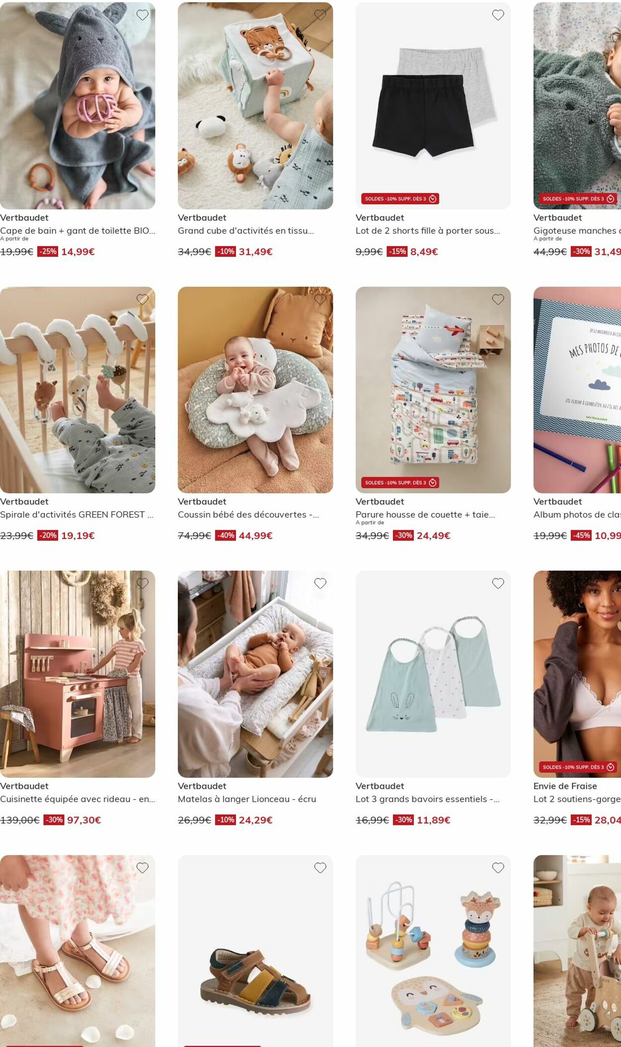 Catalogue Vertbaudet 14.07.2025 - 23.07.2025