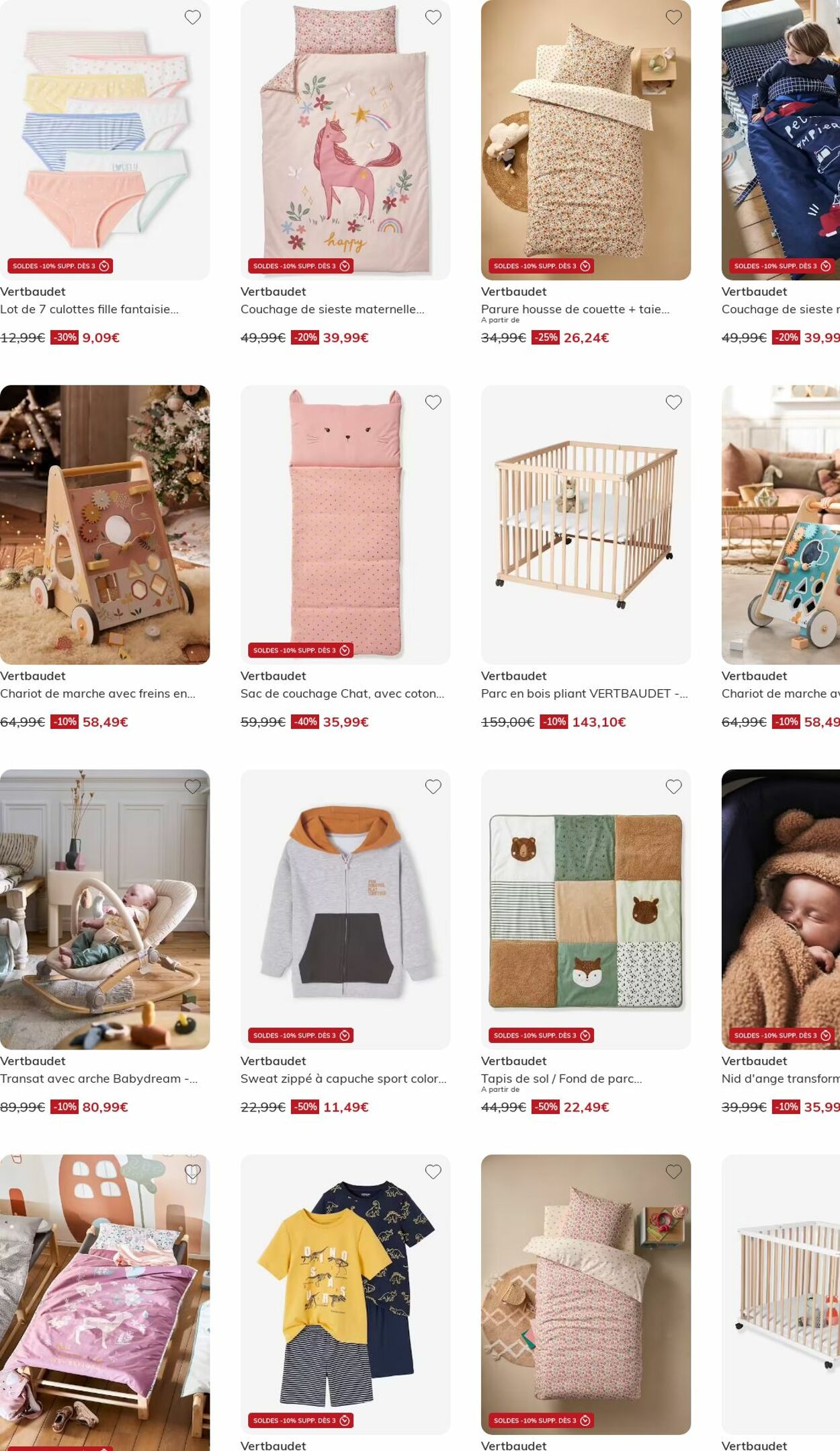 Catalogue Vertbaudet 14.07.2025 - 23.07.2025