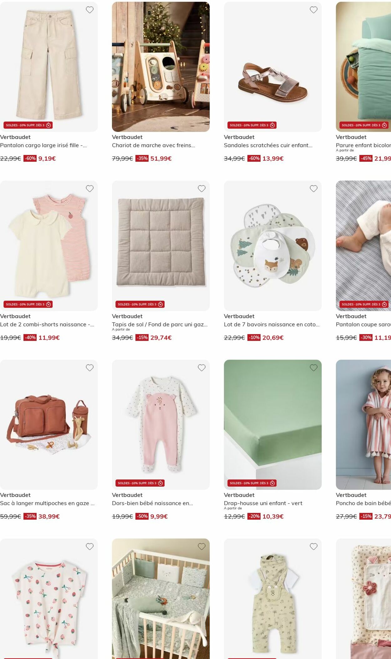 Catalogue Vertbaudet 14.07.2025 - 23.07.2025