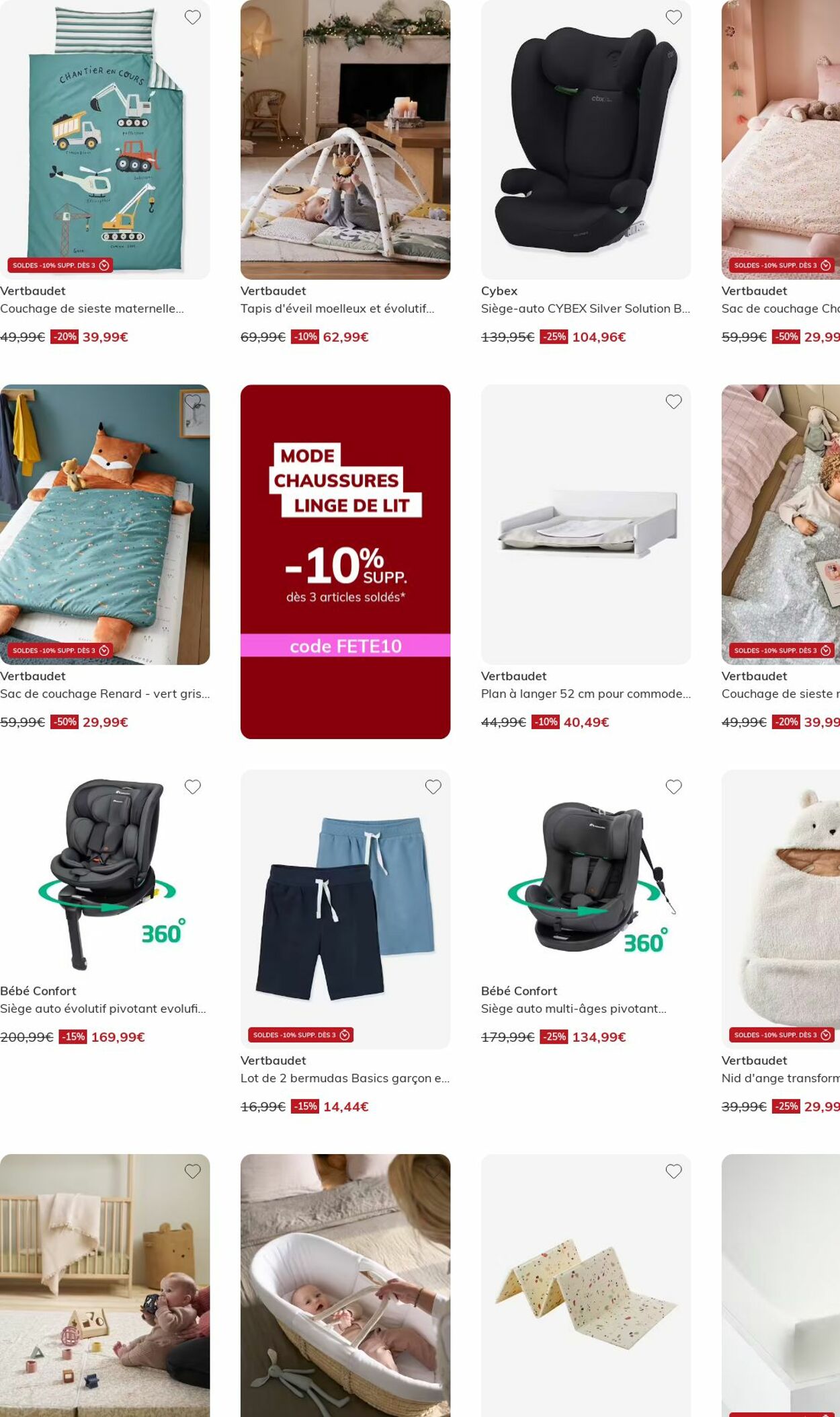 Catalogue Vertbaudet 14.07.2025 - 23.07.2025