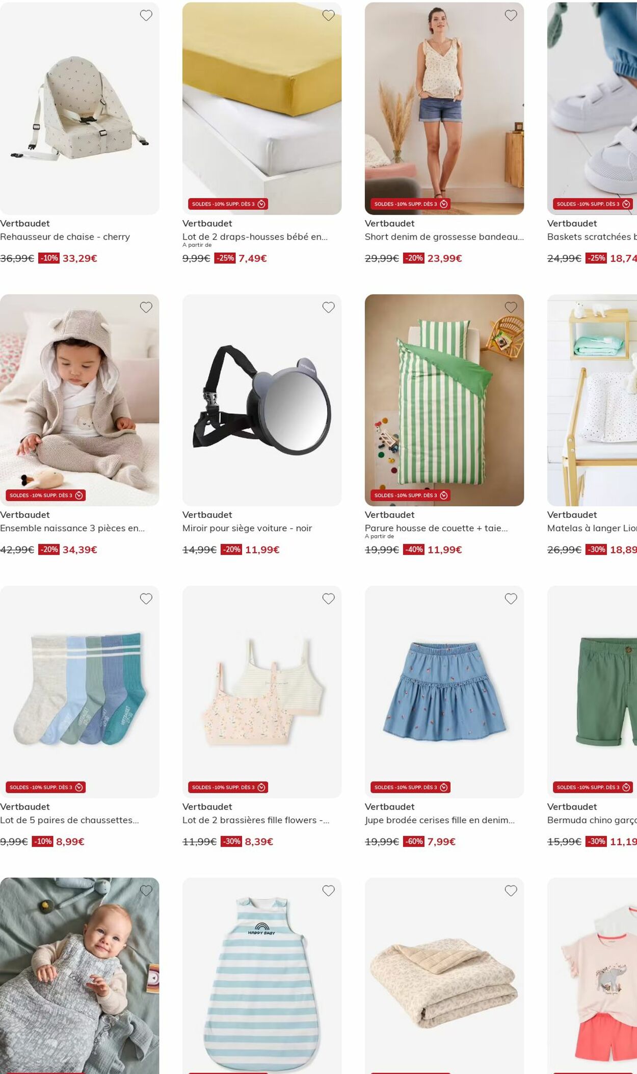 Catalogue Vertbaudet 14.07.2025 - 23.07.2025