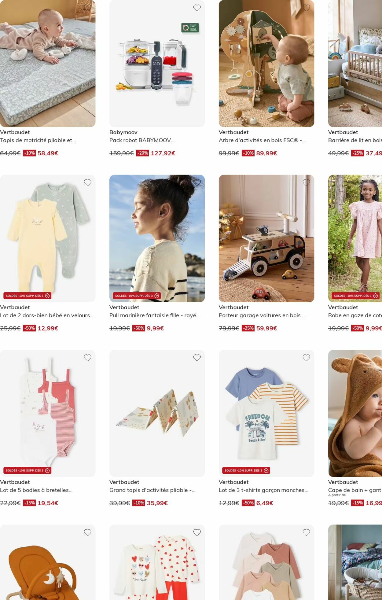 Catalogue Vertbaudet 14.07.2025 - 23.07.2025