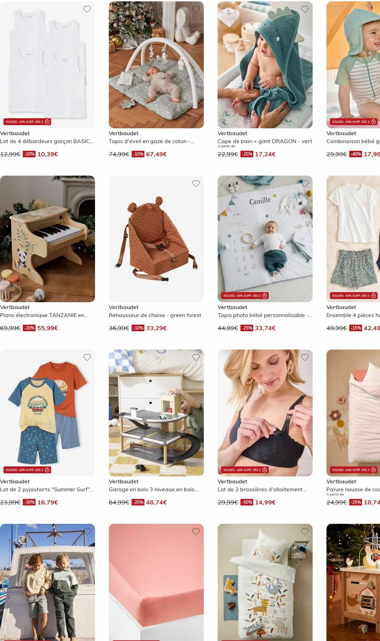 Catalogue Vertbaudet 14.07.2025 - 23.07.2025