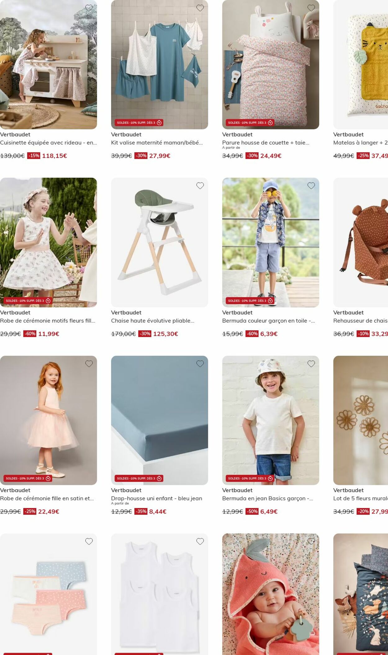 Catalogue Vertbaudet 21.07.2025 - 30.07.2025