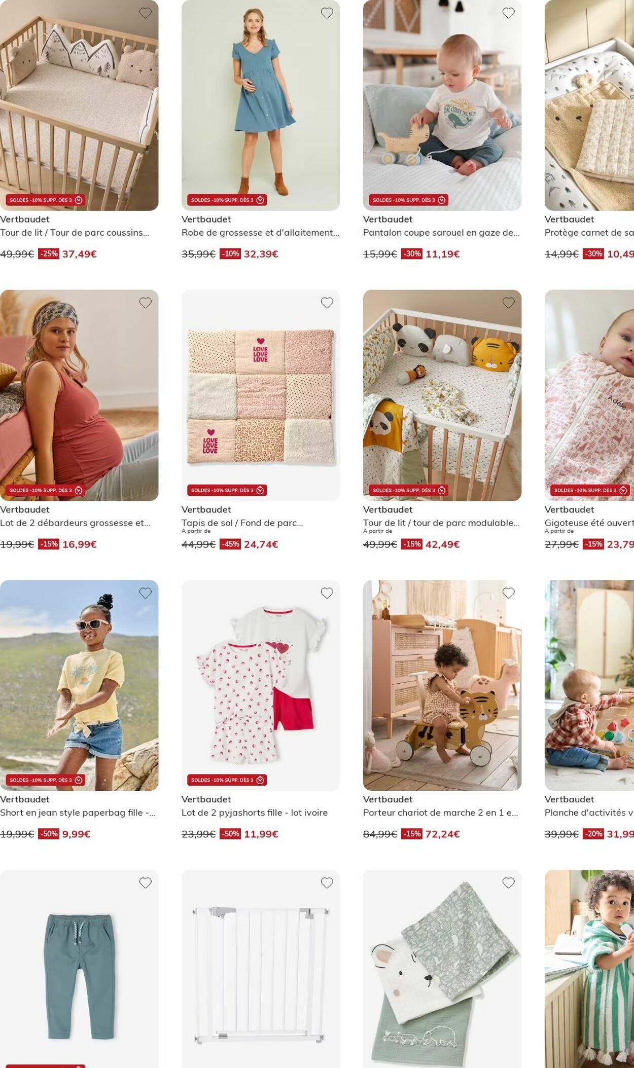 Catalogue Vertbaudet 21.07.2025 - 30.07.2025