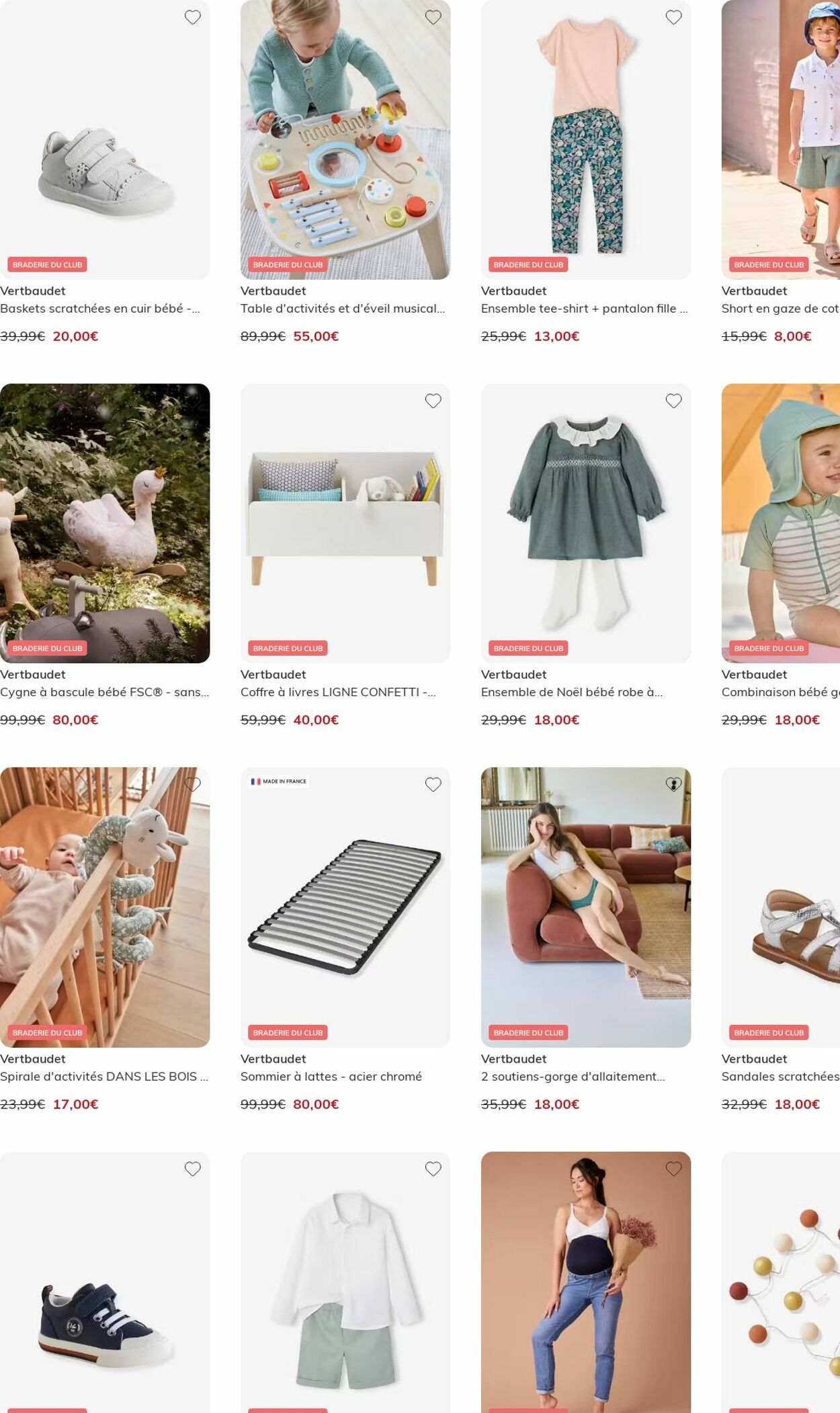 Catalogue Vertbaudet 04.08.2025 - 13.08.2025