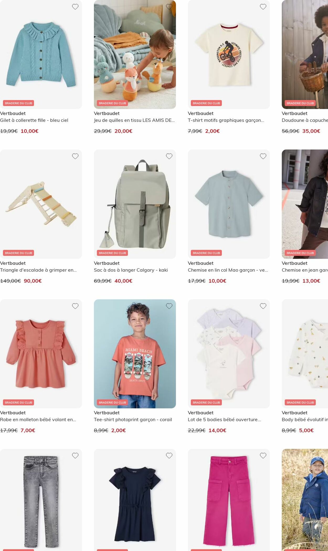 Catalogue Vertbaudet 04.08.2025 - 13.08.2025