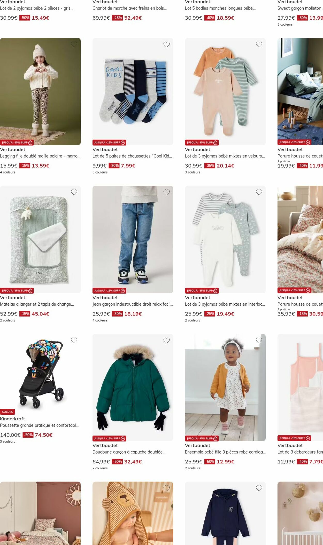 Catalogue Vertbaudet 12.01.2026 - 21.01.2026