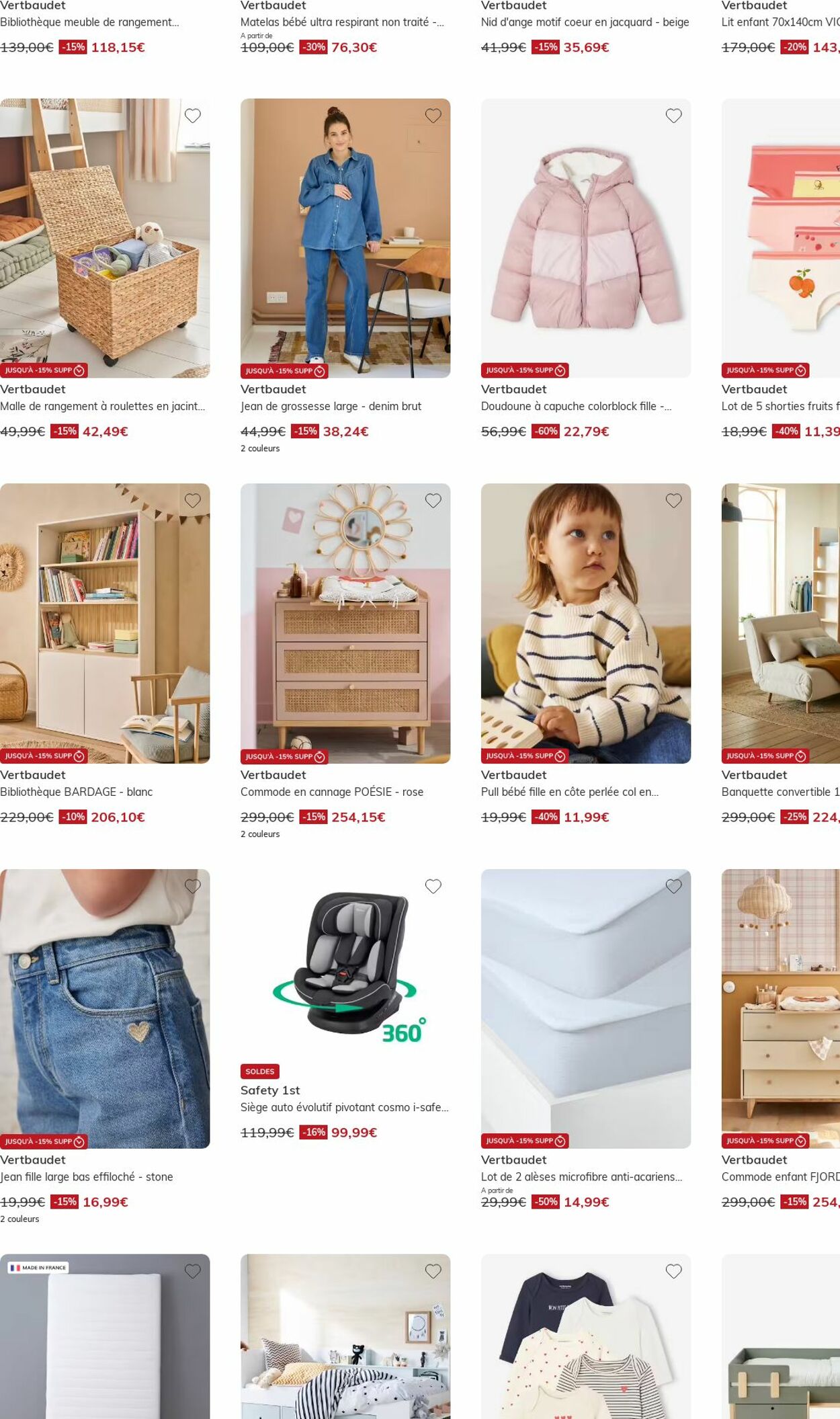 Catalogue Vertbaudet 12.01.2026 - 21.01.2026