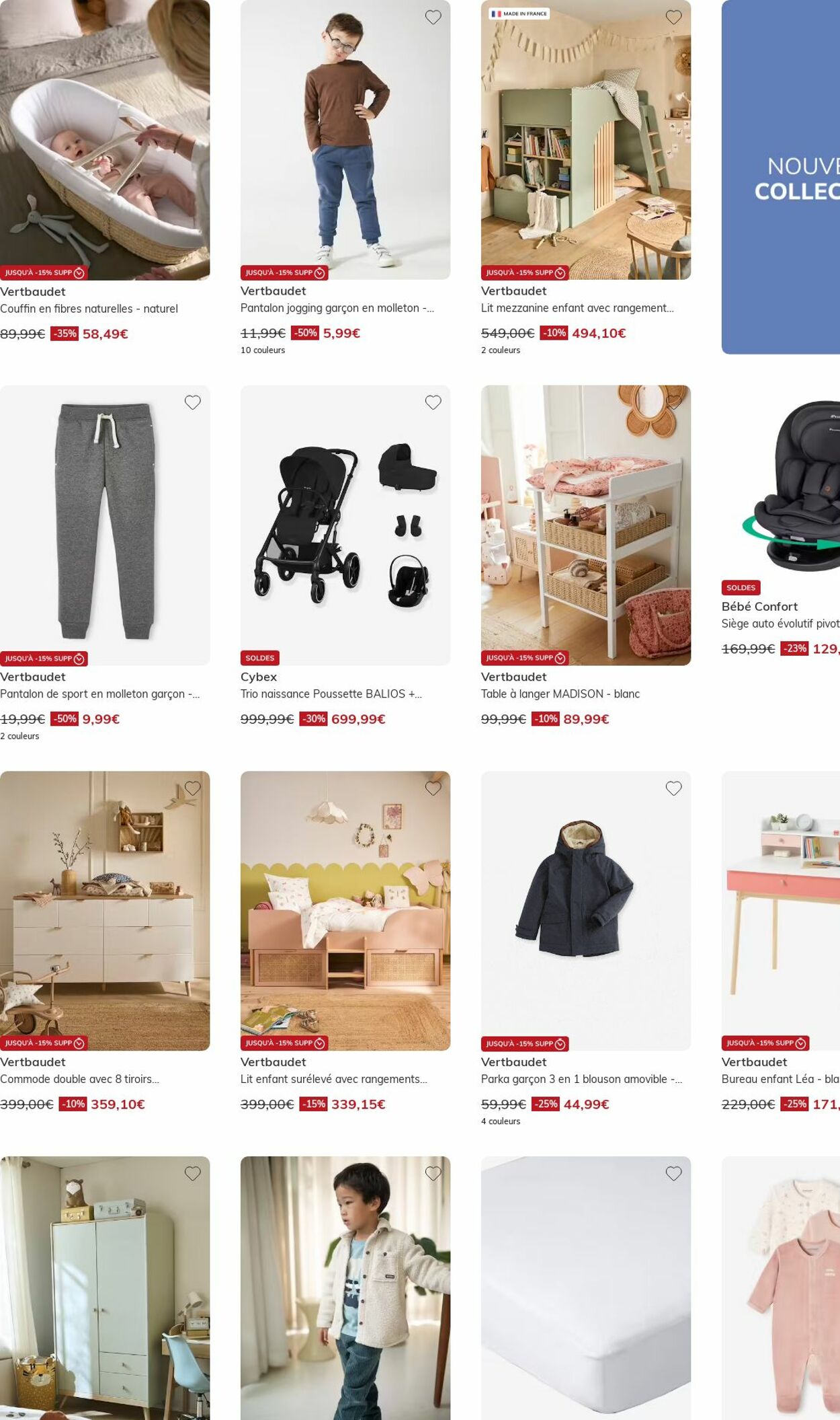 Catalogue Vertbaudet 12.01.2026 - 21.01.2026