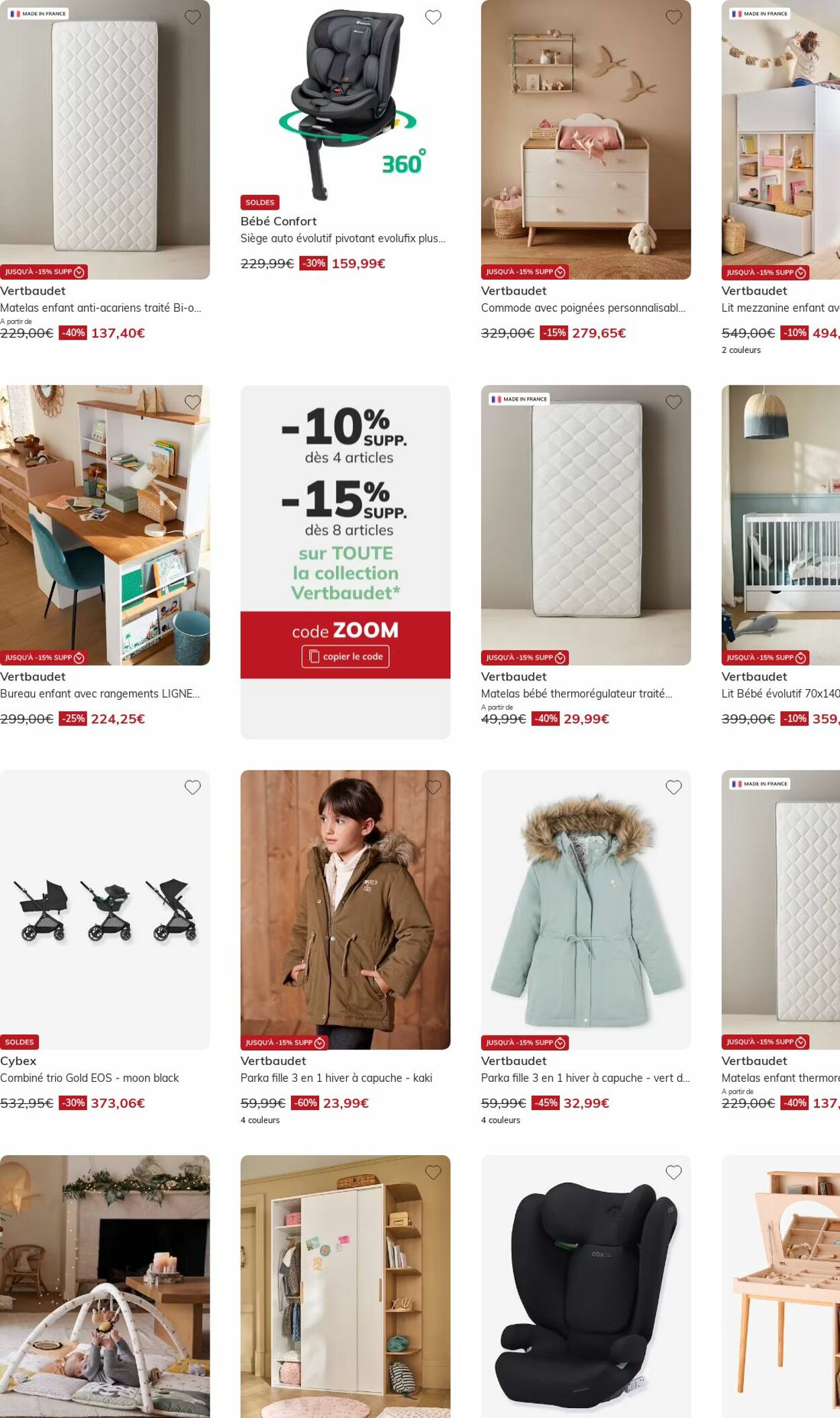 Catalogue Vertbaudet 12.01.2026 - 21.01.2026