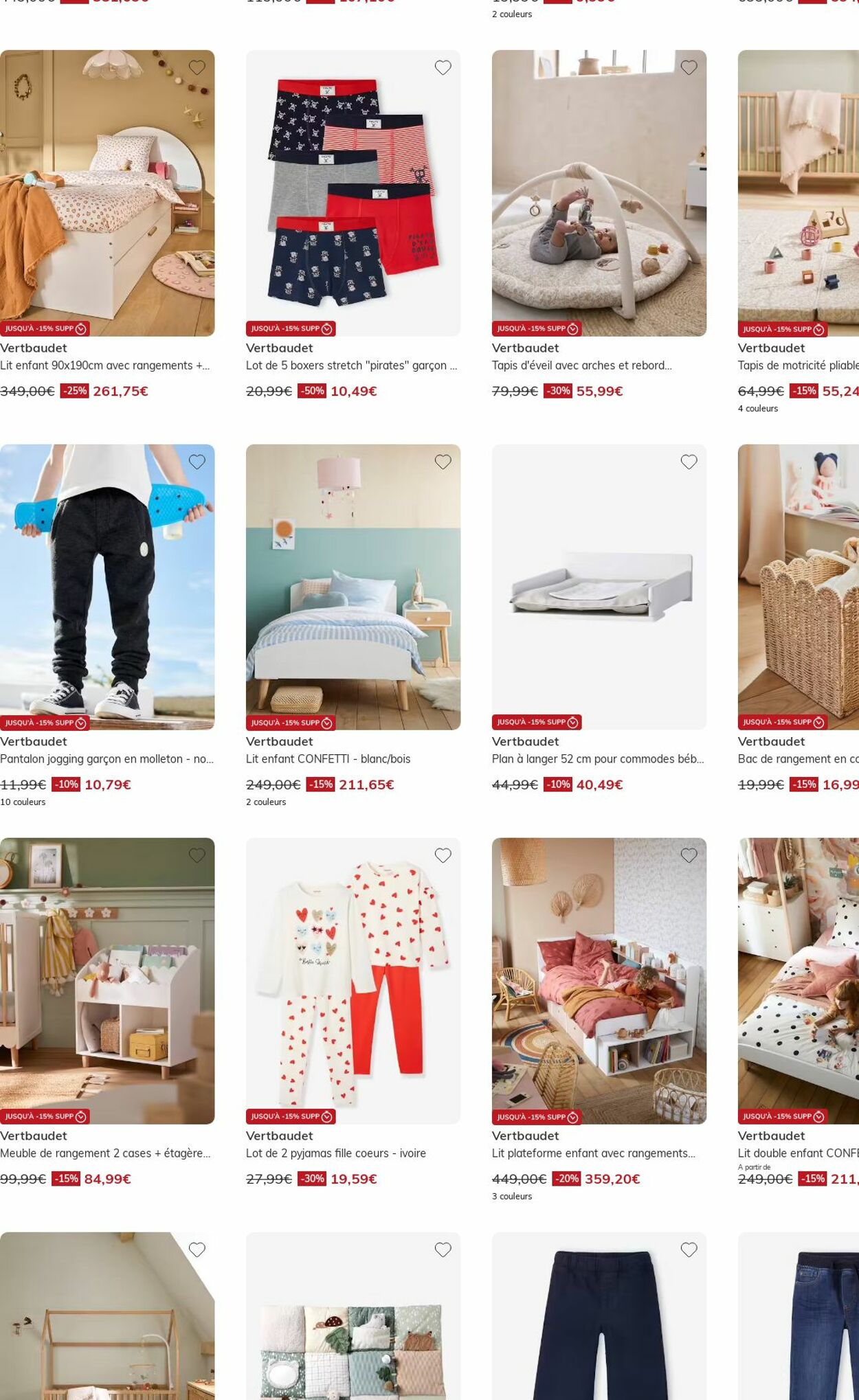 Catalogue Vertbaudet 12.01.2026 - 21.01.2026