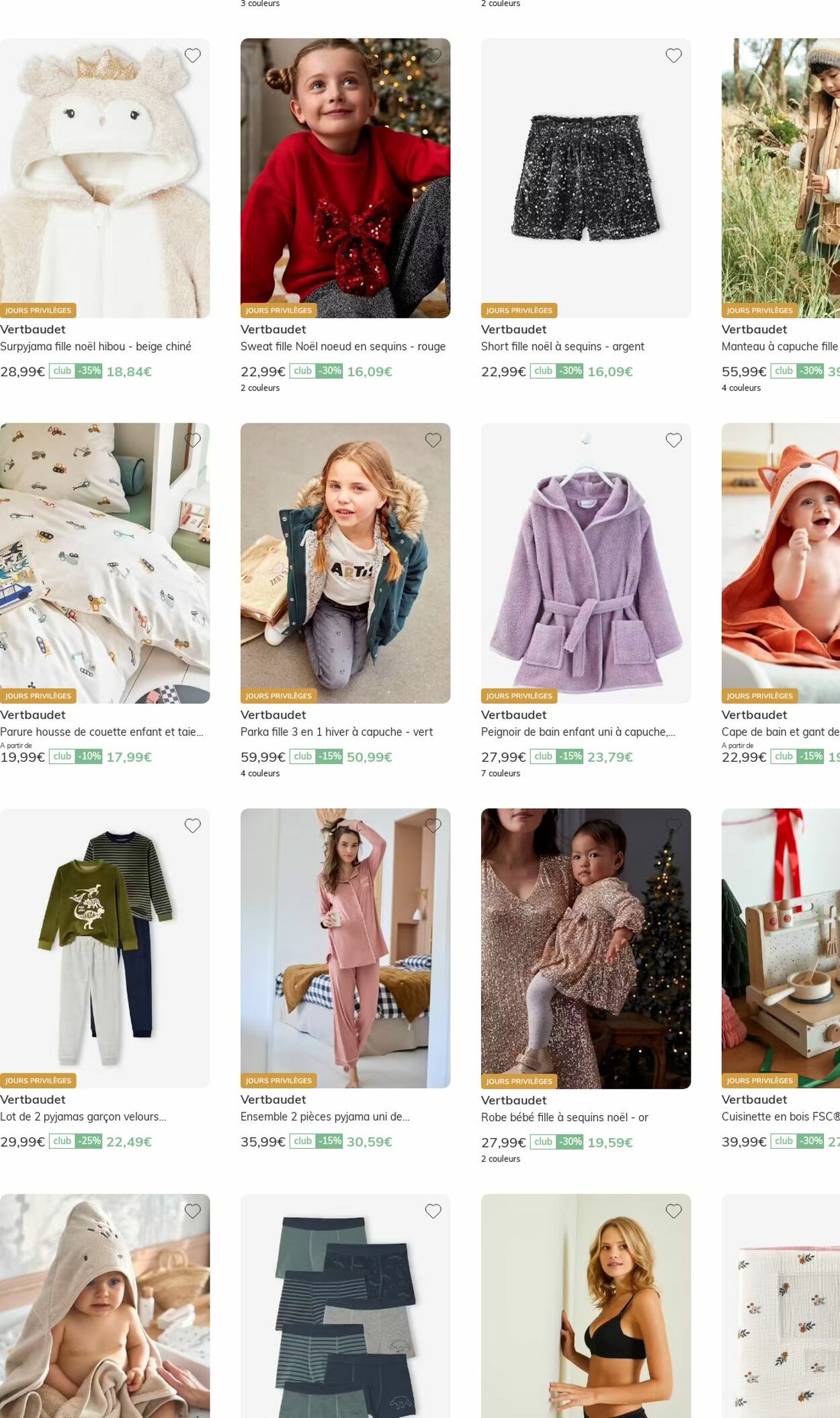Catalogue Vertbaudet 22.12.2025 - 31.12.2025