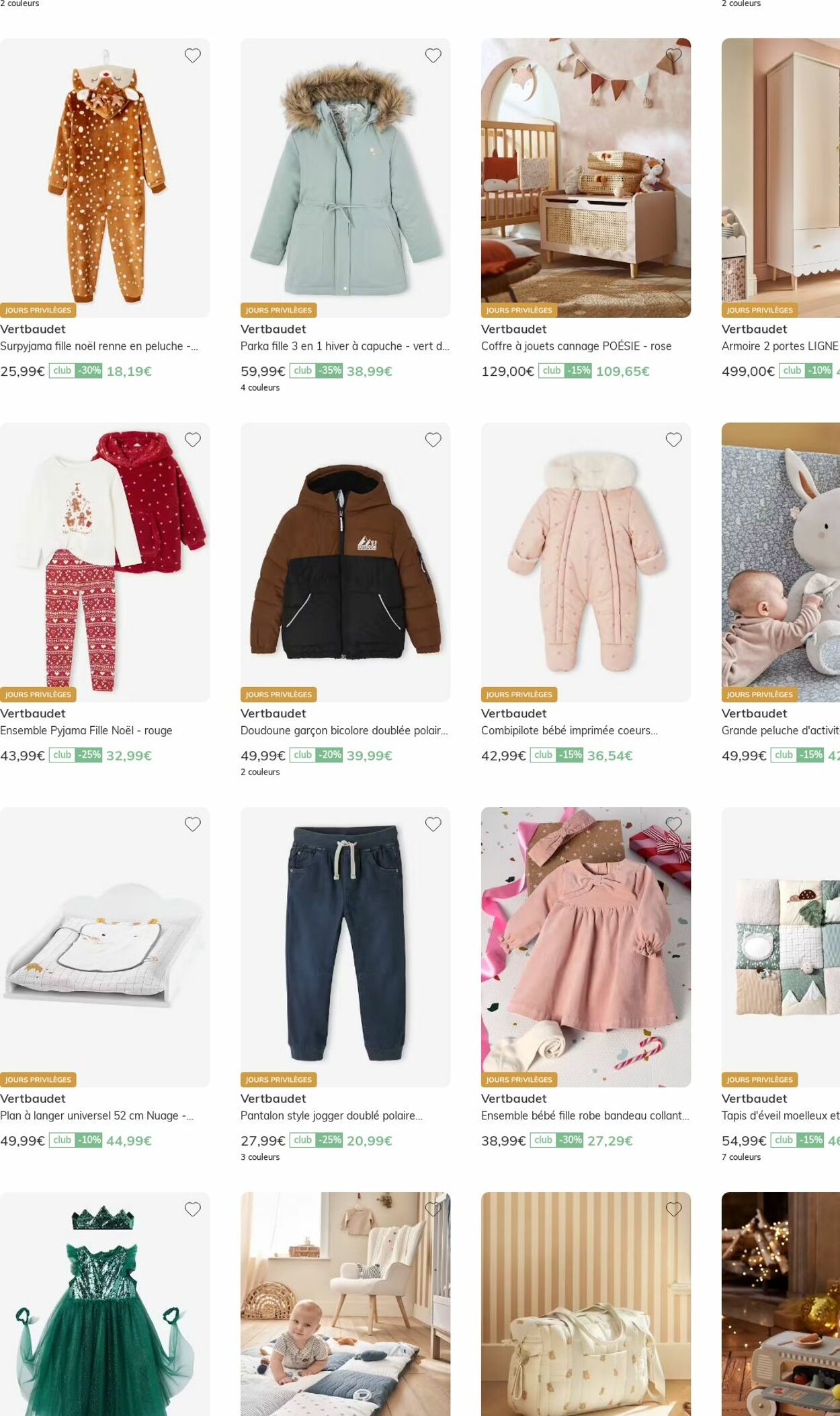 Catalogue Vertbaudet 22.12.2025 - 31.12.2025