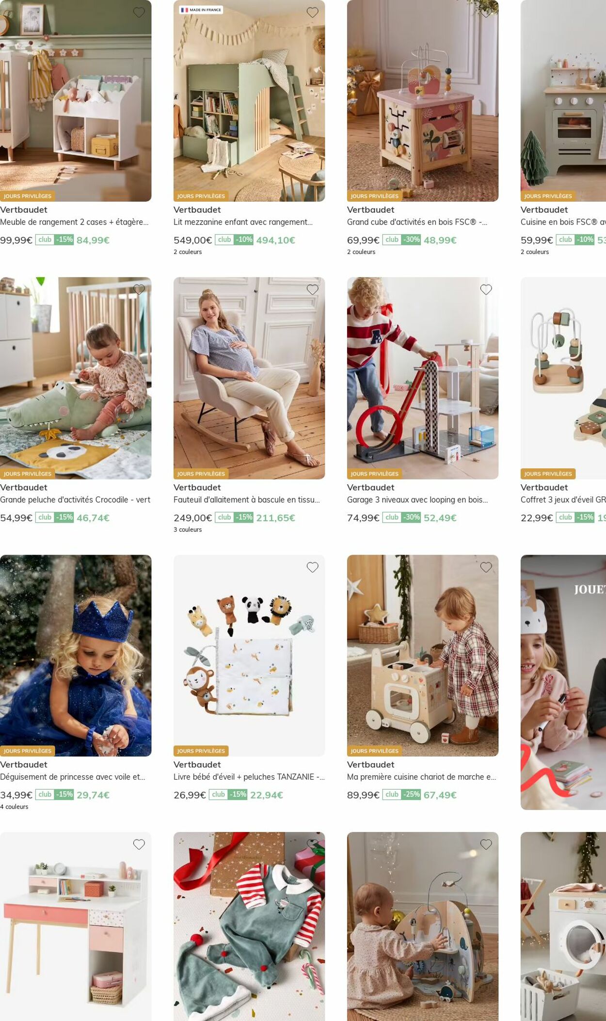 Catalogue Vertbaudet 22.12.2025 - 31.12.2025