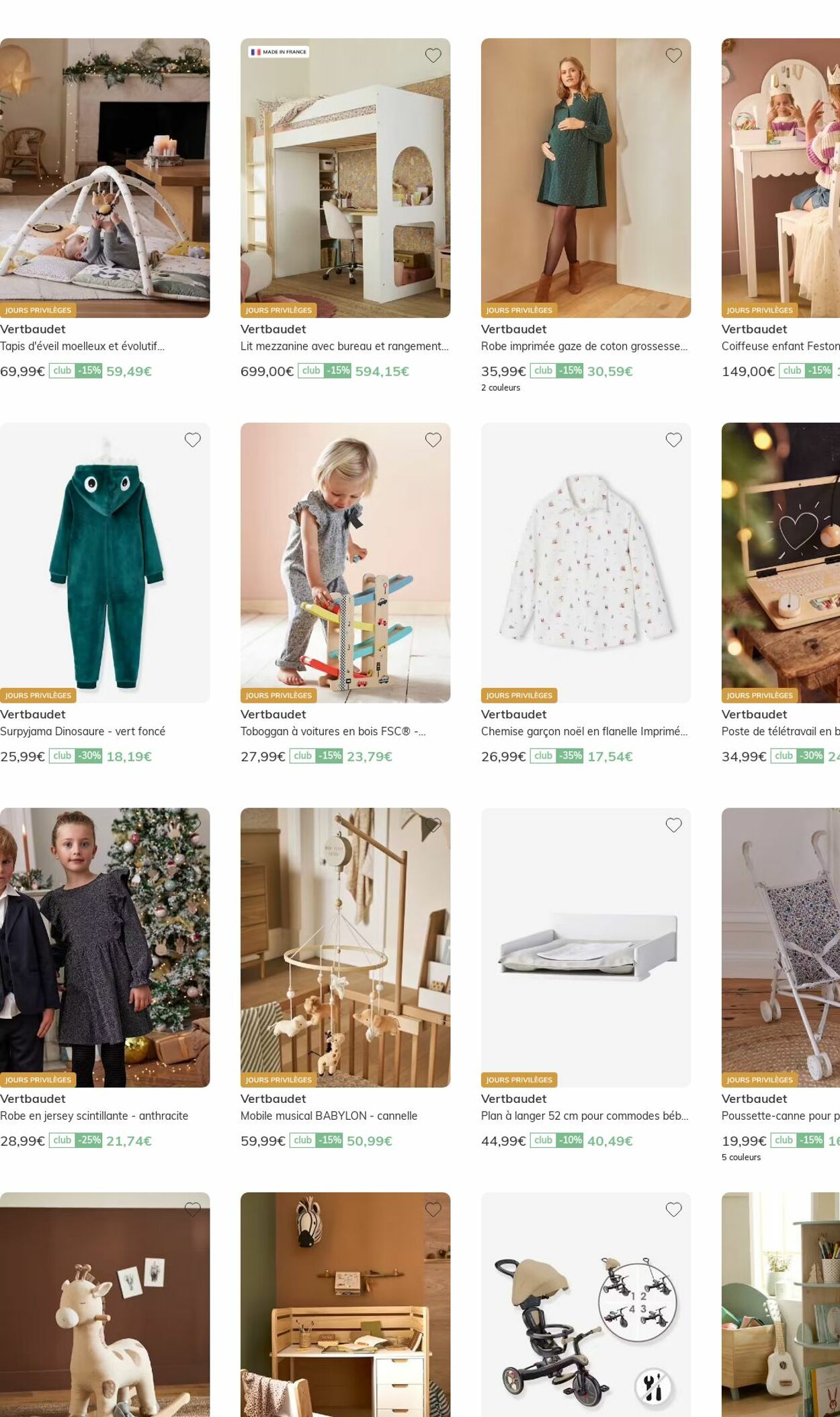 Catalogue Vertbaudet 22.12.2025 - 31.12.2025