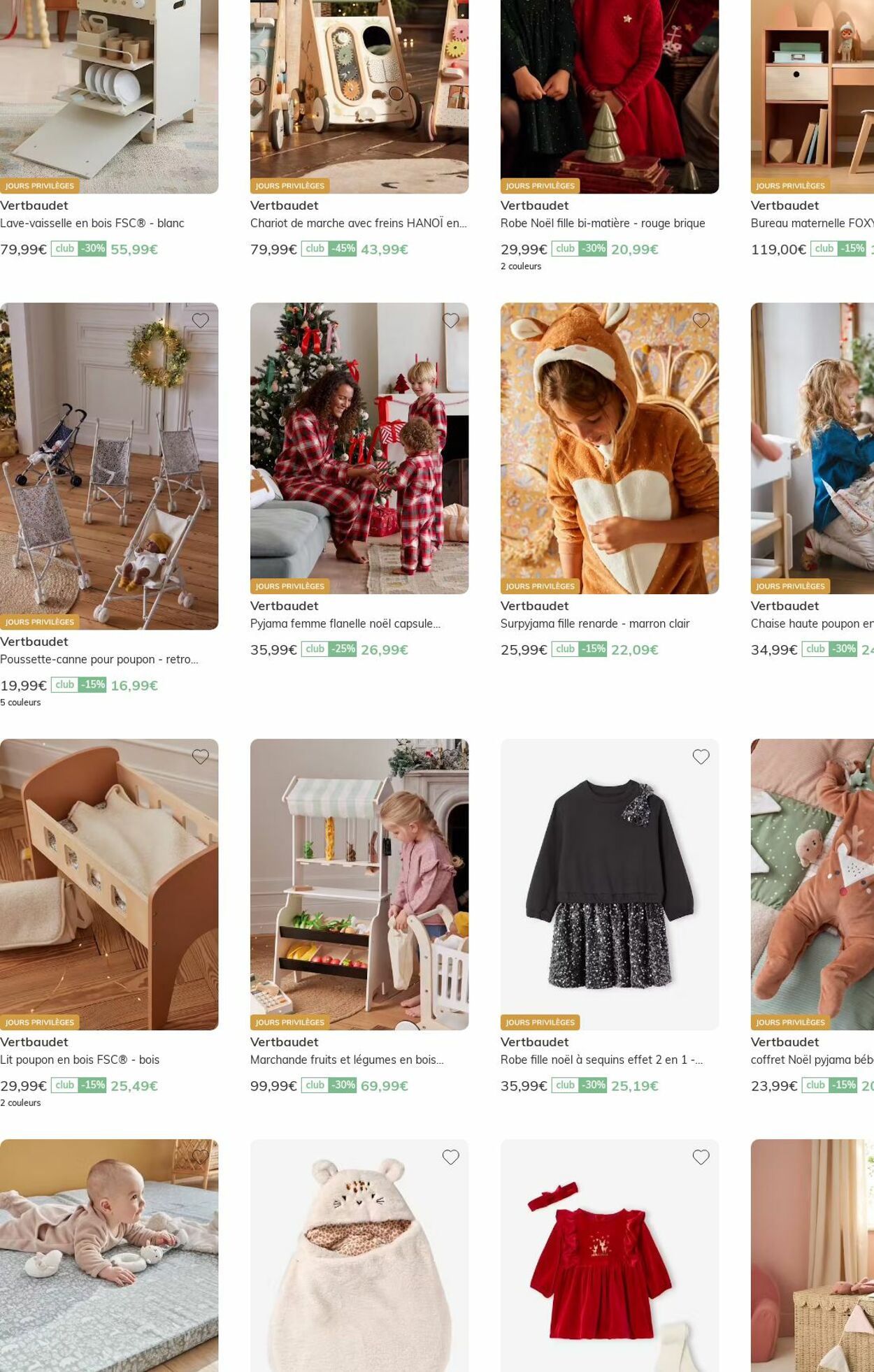 Catalogue Vertbaudet 22.12.2025 - 31.12.2025