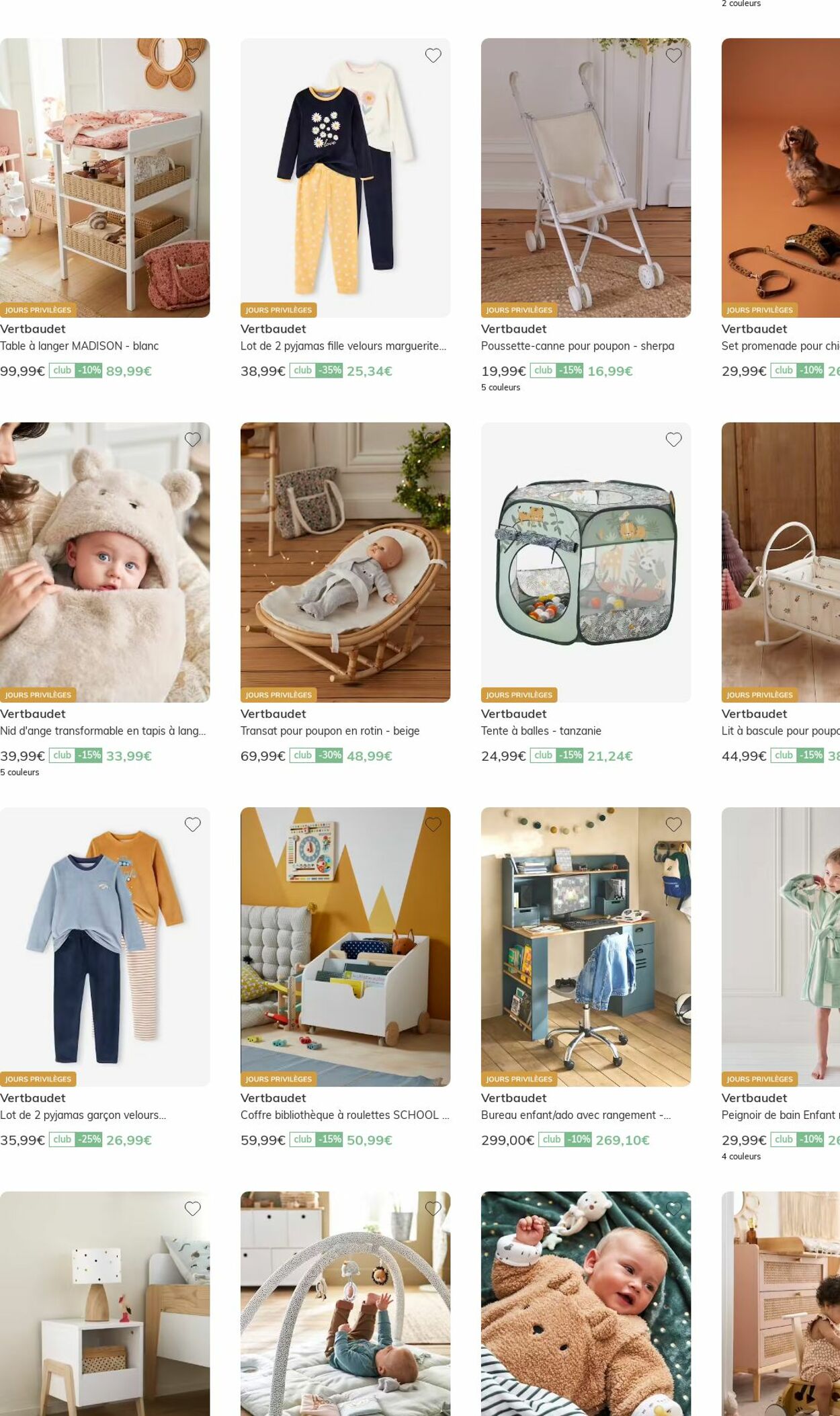 Catalogue Vertbaudet 22.12.2025 - 31.12.2025