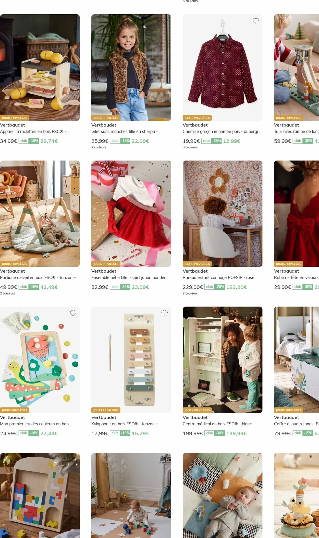 Catalogue Vertbaudet 22.12.2025 - 31.12.2025