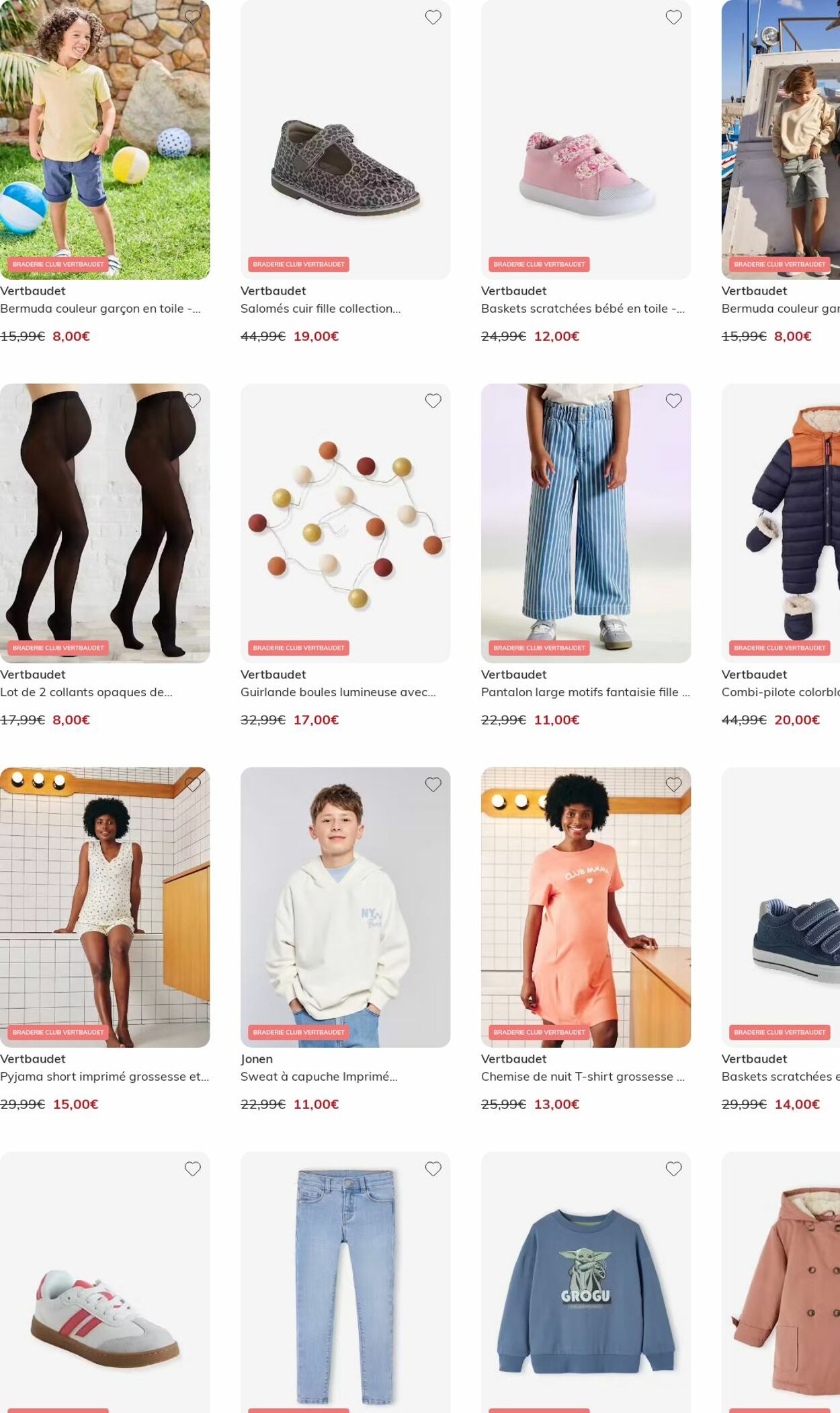 Catalogue Vertbaudet 25.08.2025 - 03.09.2025