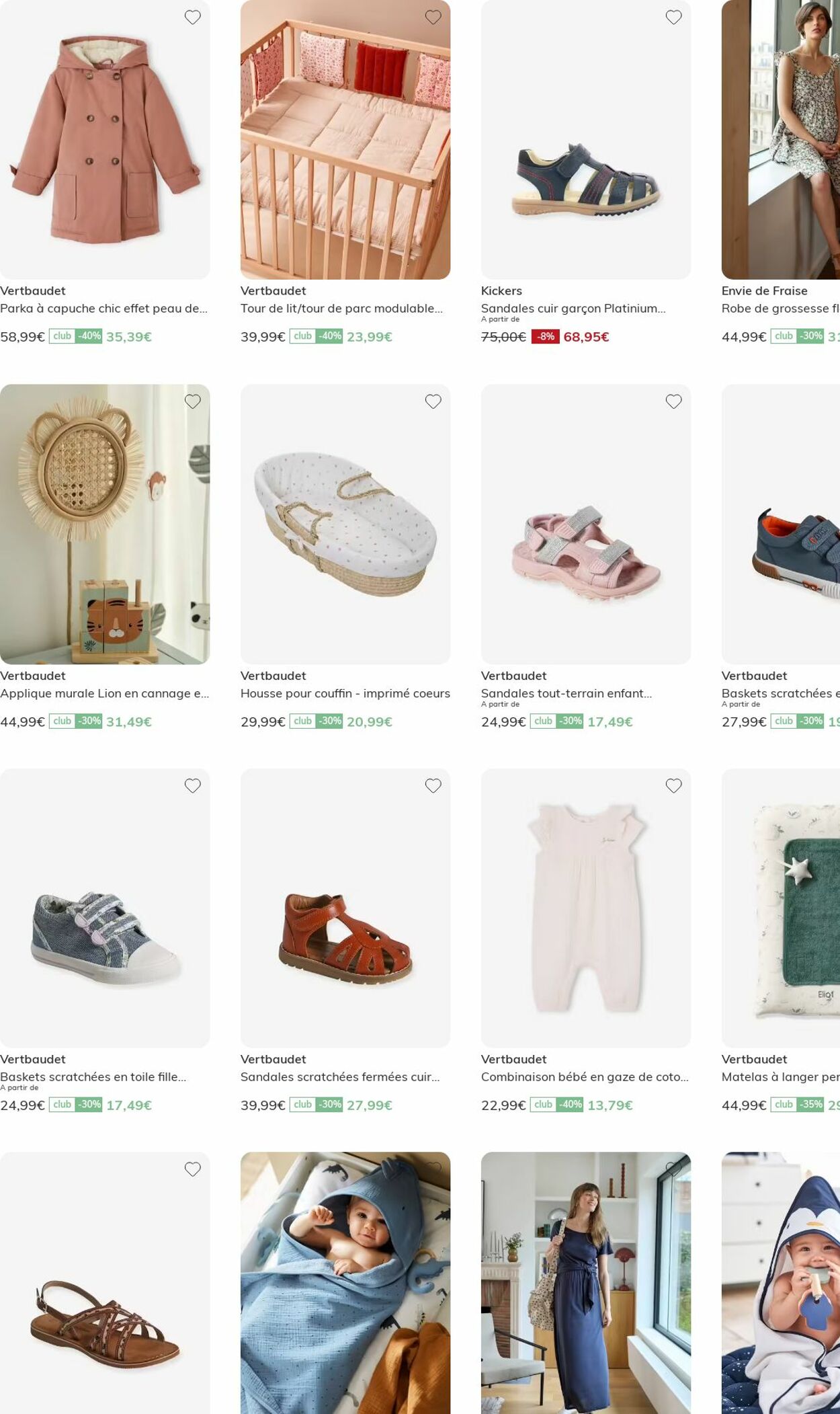 Catalogue Vertbaudet 26.05.2025 - 04.06.2025