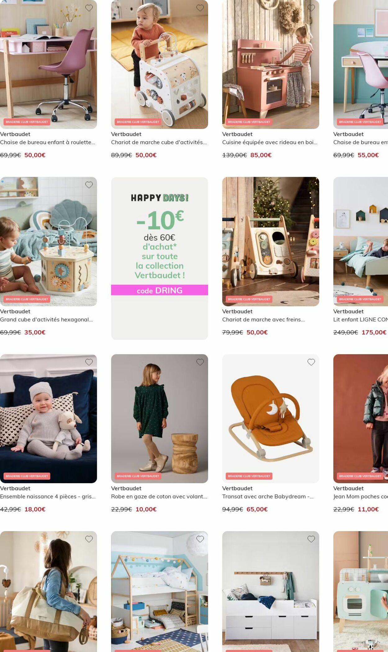 Catalogue Vertbaudet 18.08.2025 - 27.08.2025