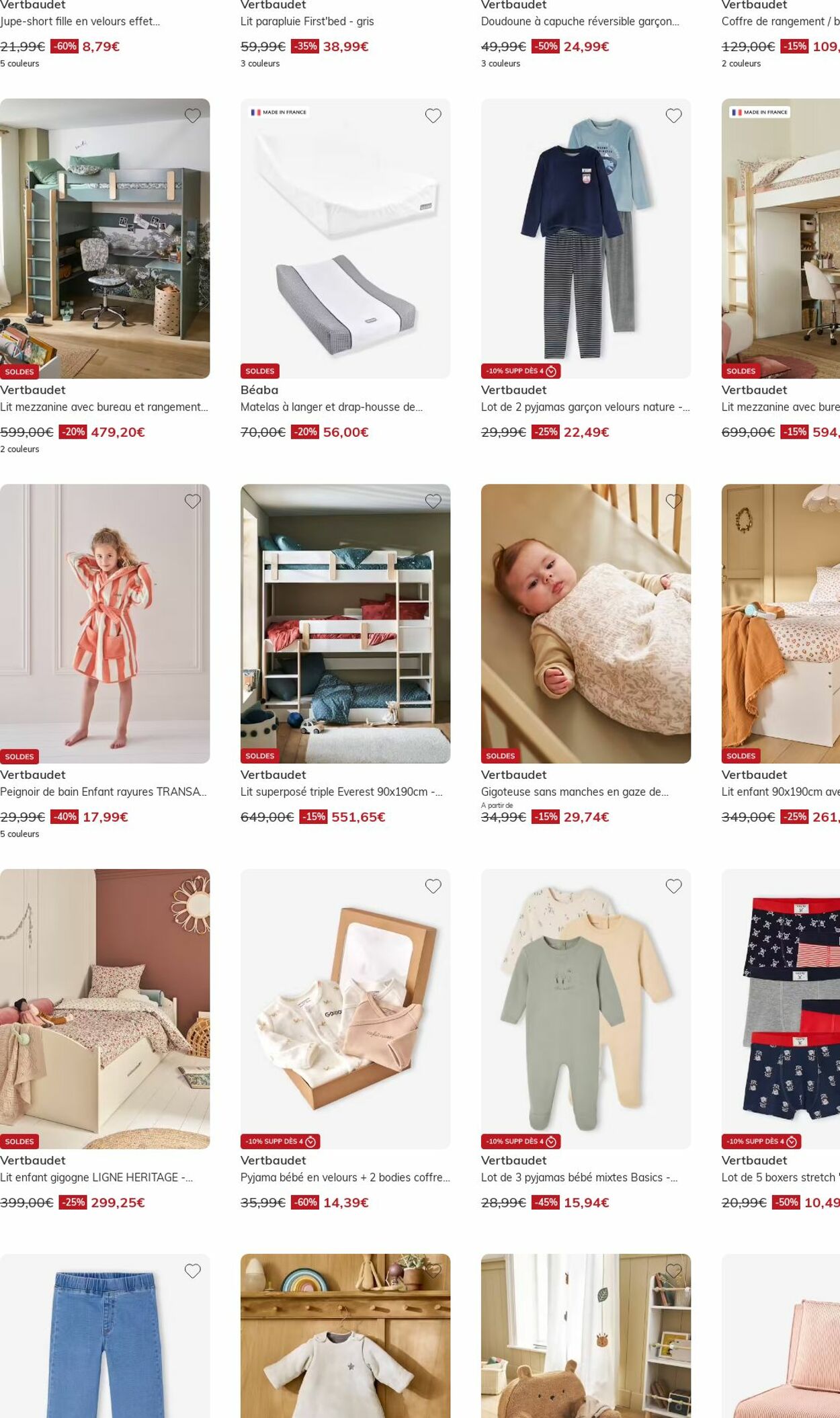 Catalogue Vertbaudet 19.01.2026 - 28.01.2026