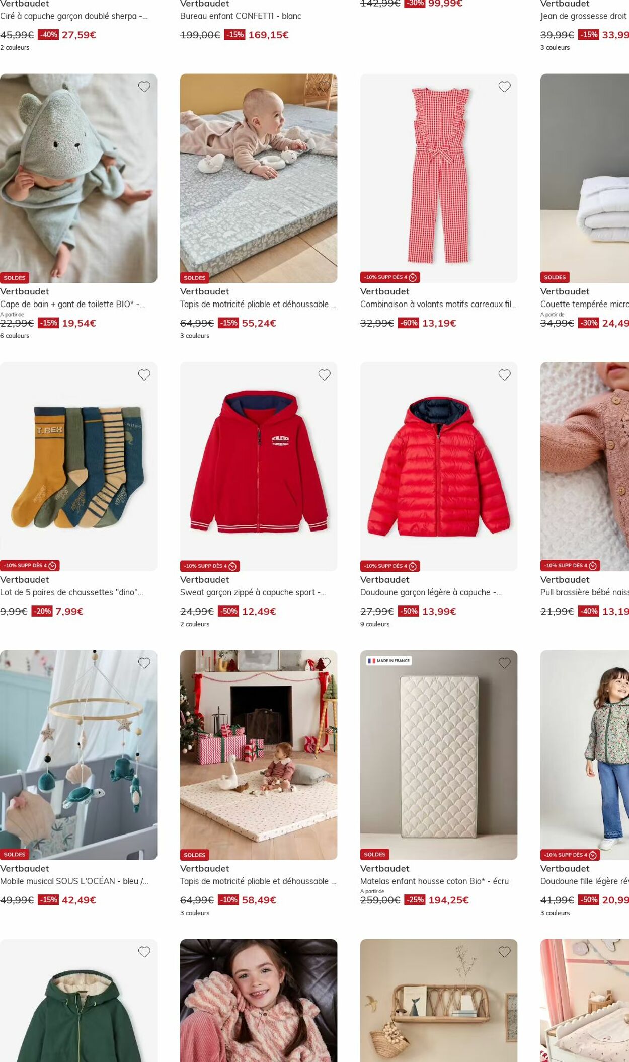 Catalogue Vertbaudet 19.01.2026 - 28.01.2026