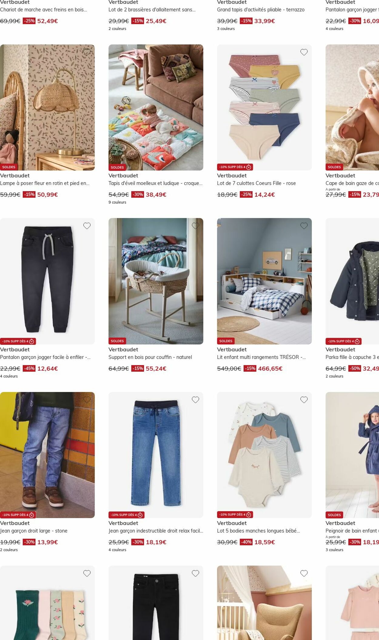 Catalogue Vertbaudet 19.01.2026 - 28.01.2026