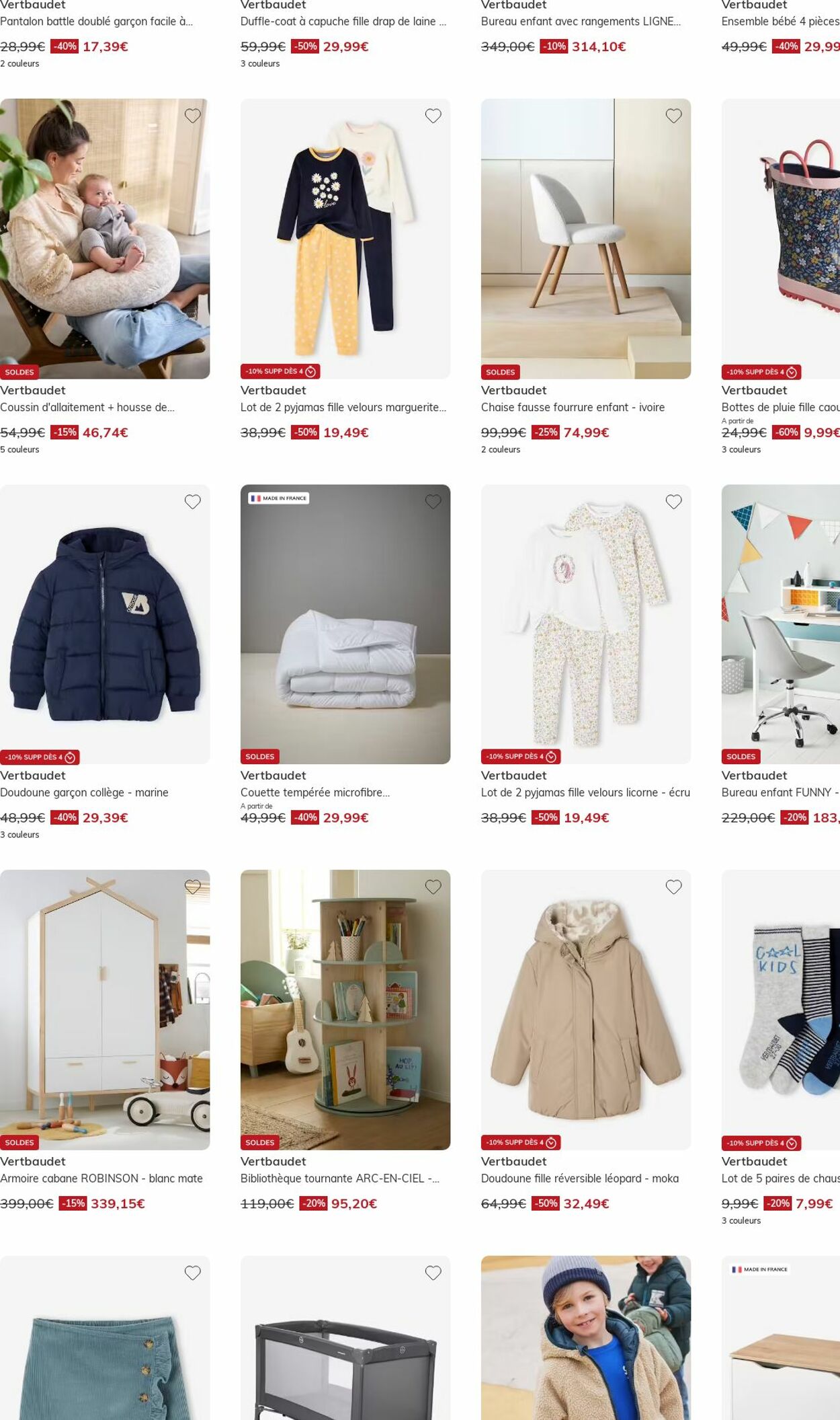 Catalogue Vertbaudet 19.01.2026 - 28.01.2026