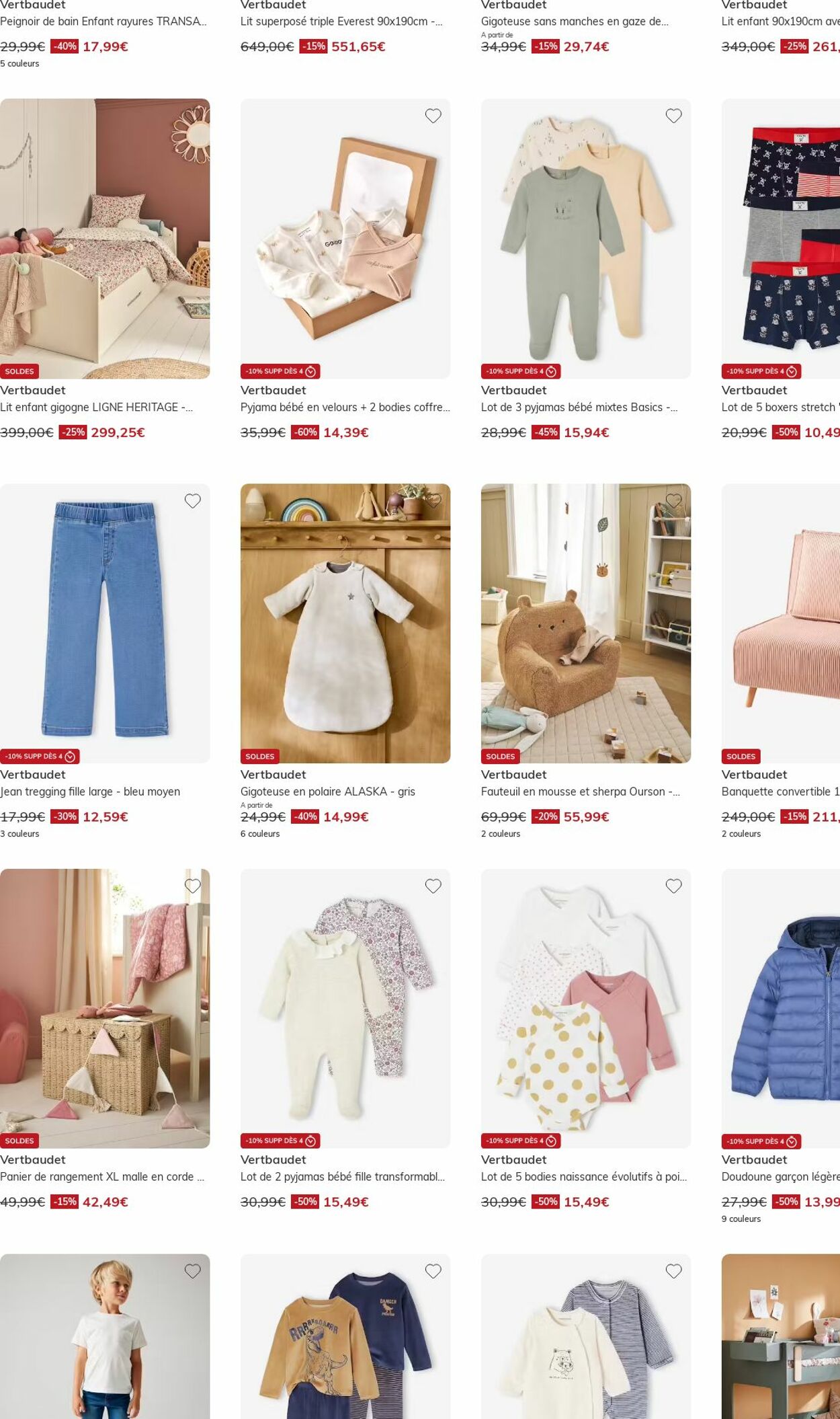 Catalogue Vertbaudet 19.01.2026 - 28.01.2026