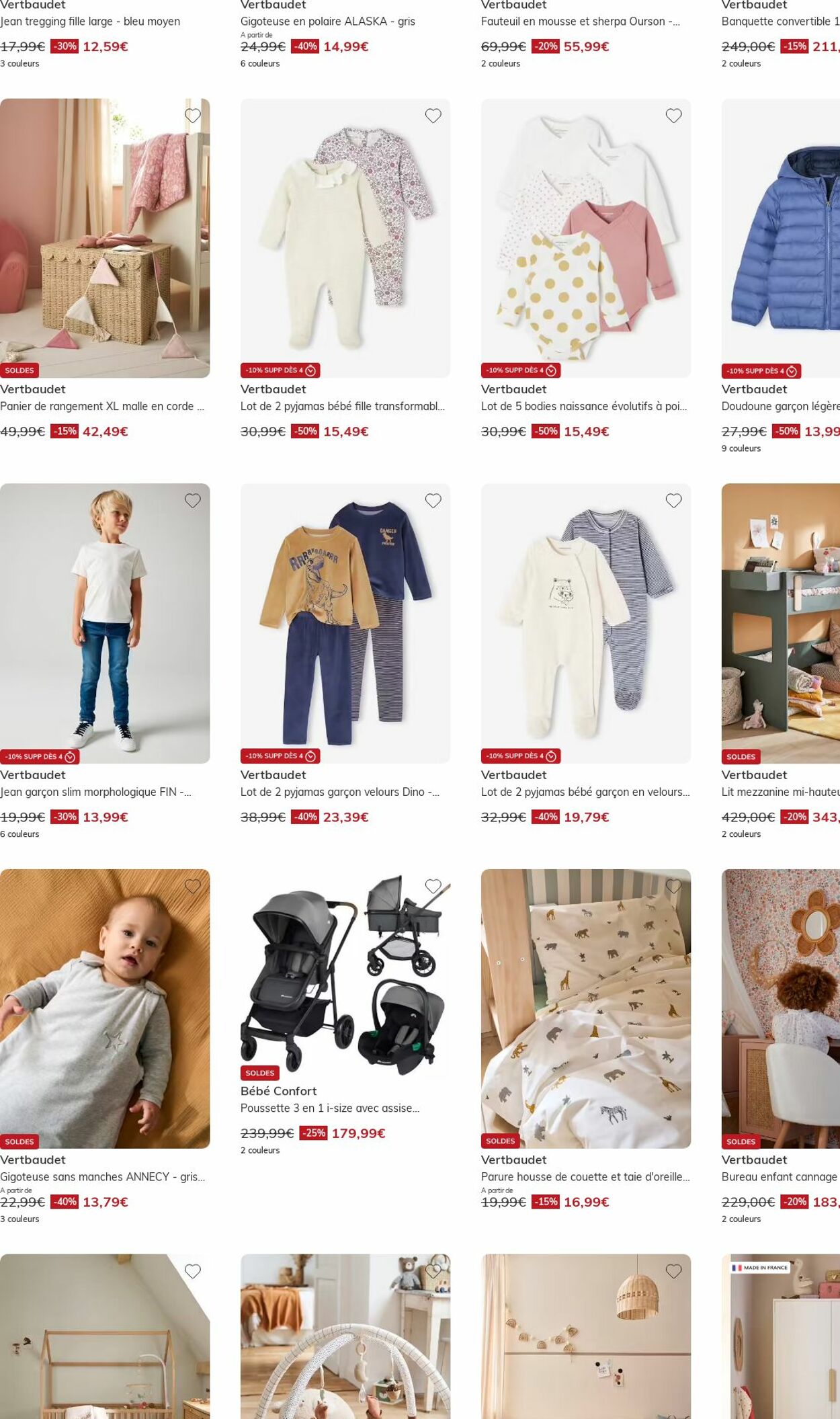 Catalogue Vertbaudet 19.01.2026 - 28.01.2026