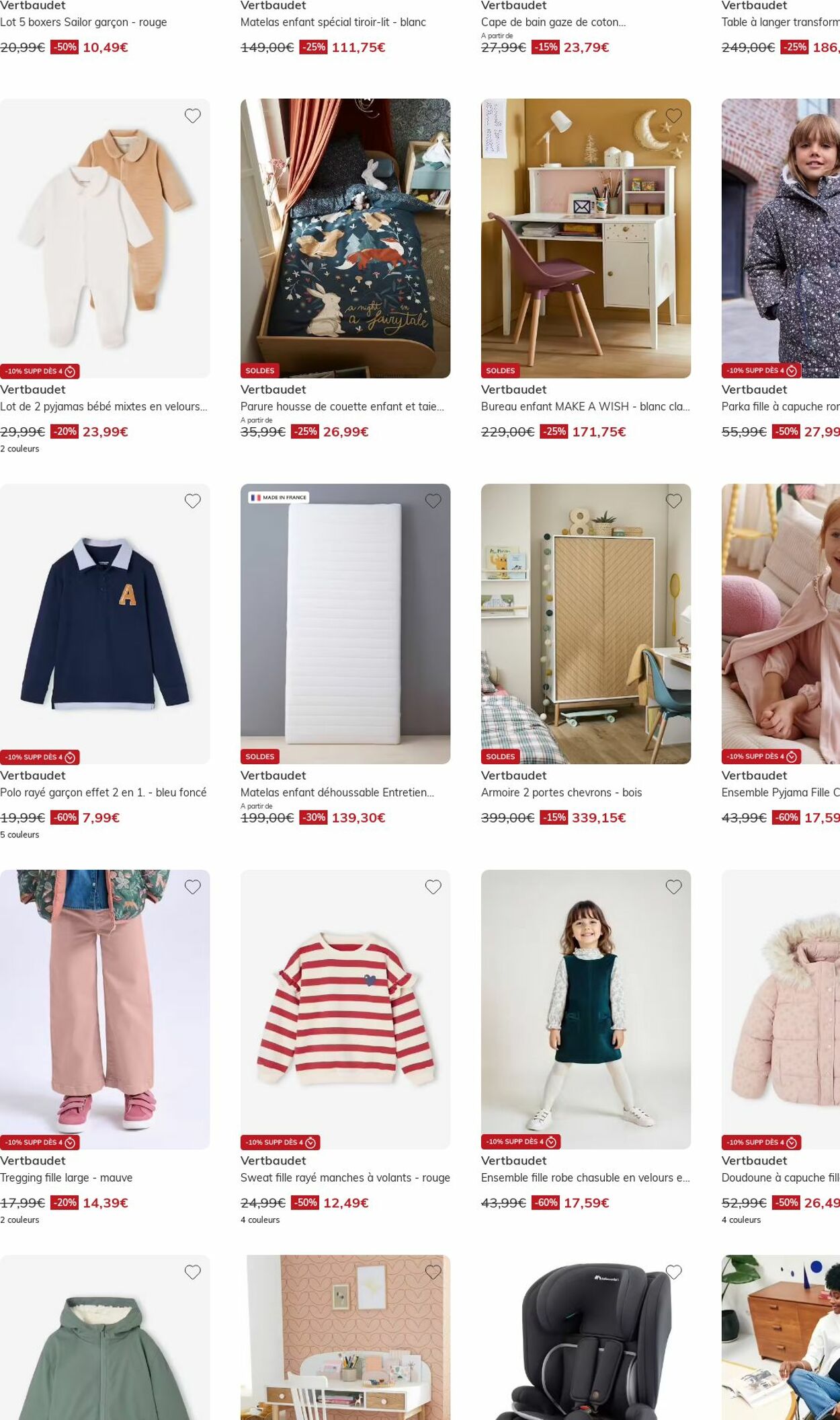 Catalogue Vertbaudet 19.01.2026 - 28.01.2026