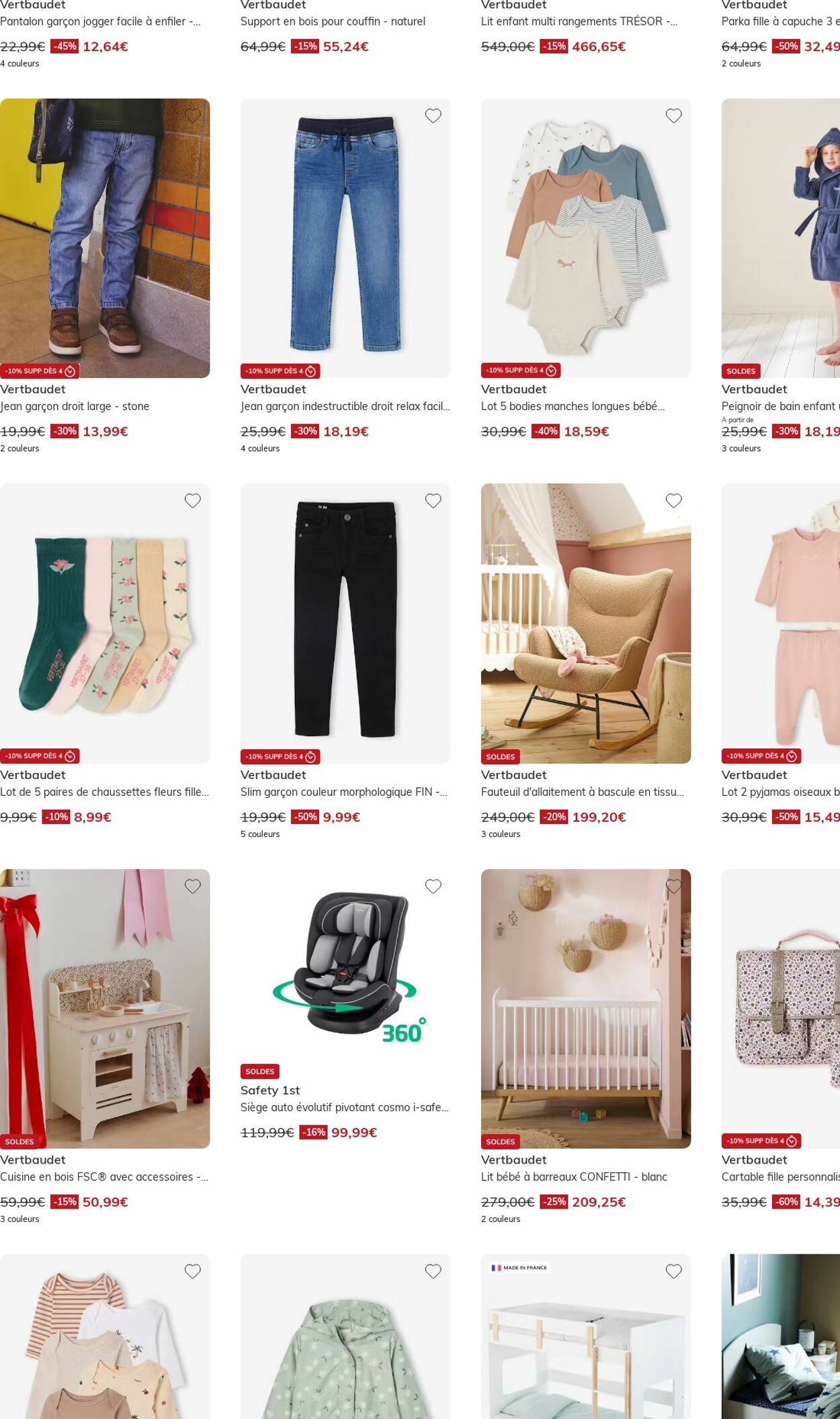 Catalogue Vertbaudet 19.01.2026 - 28.01.2026