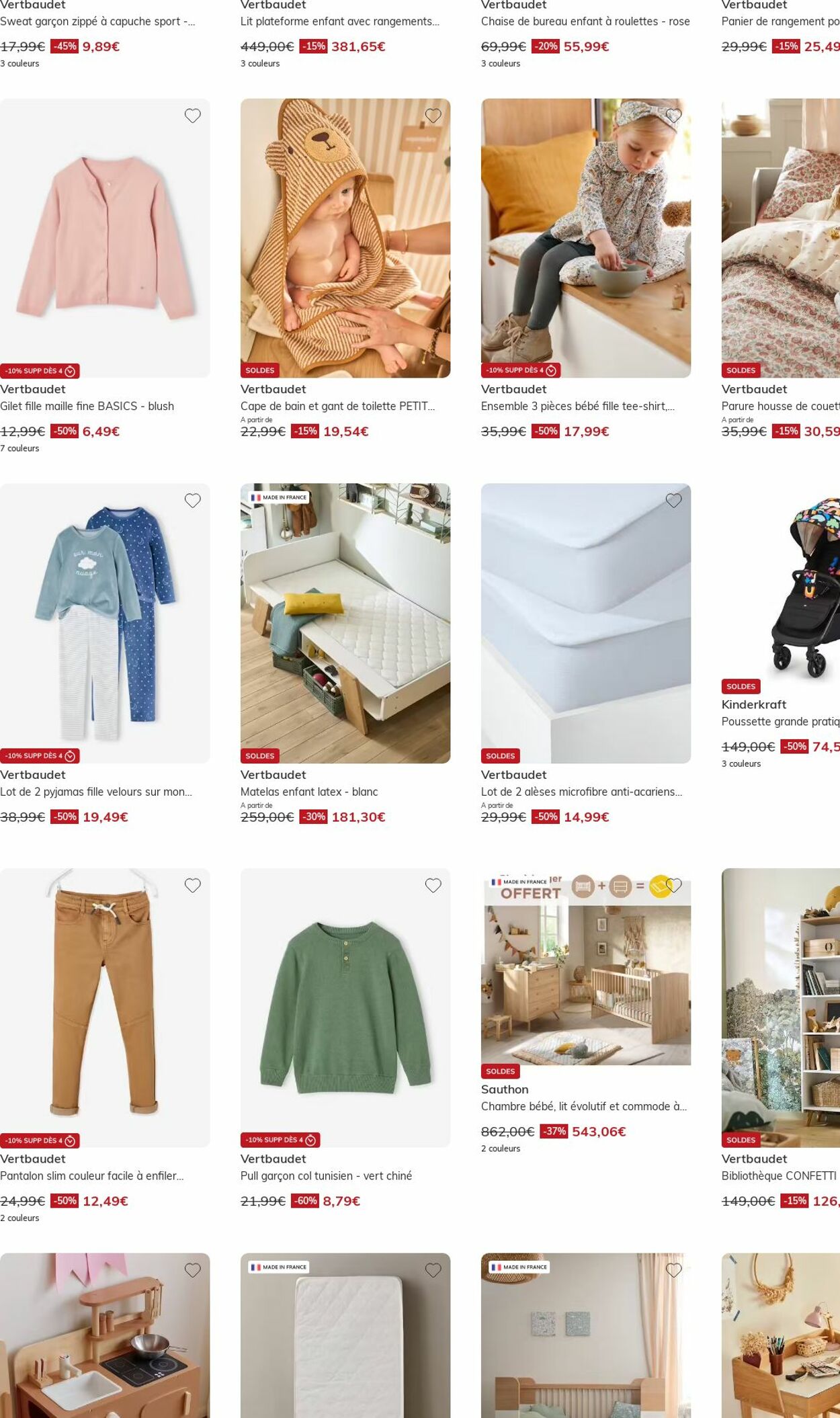 Catalogue Vertbaudet 19.01.2026 - 28.01.2026