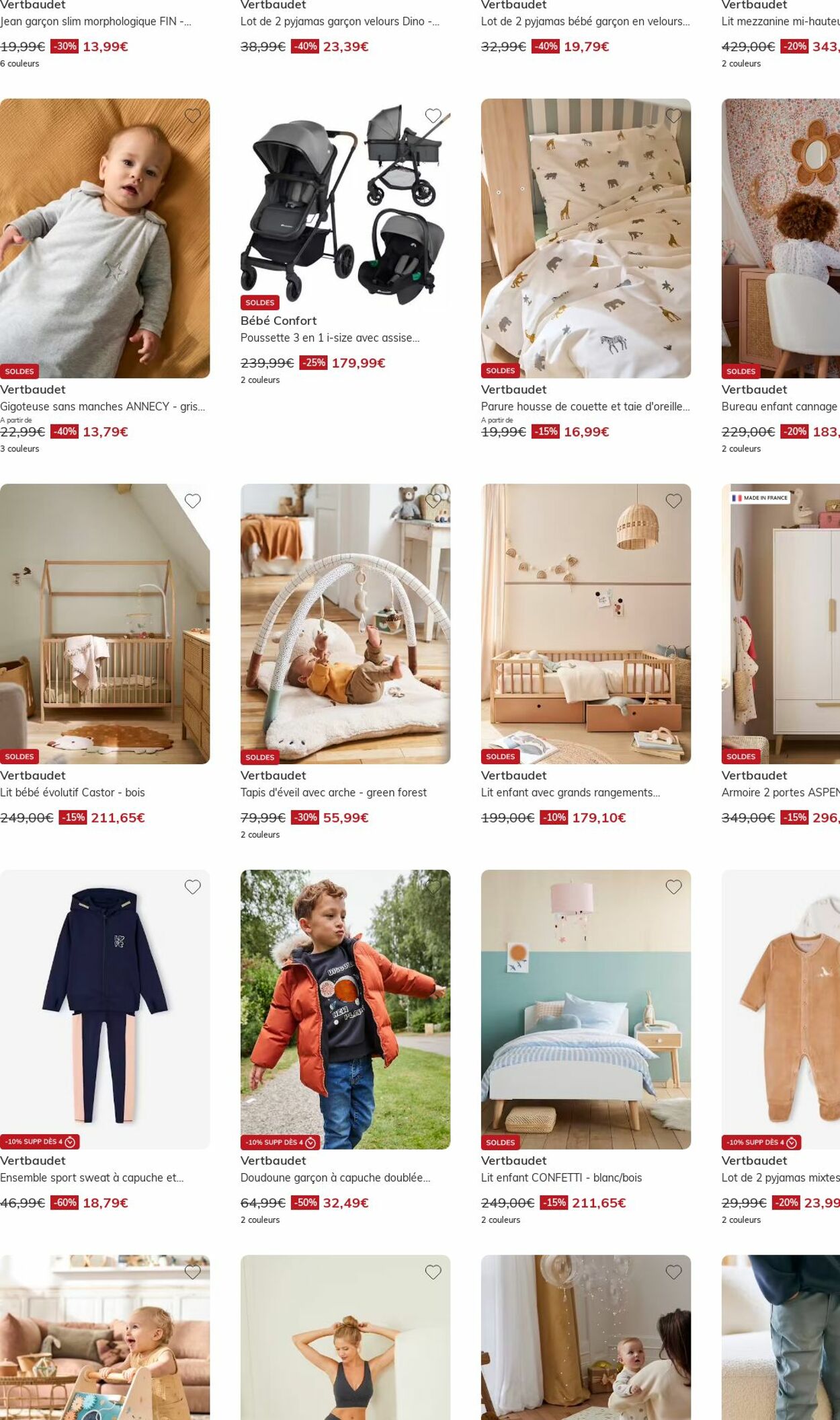Catalogue Vertbaudet 19.01.2026 - 28.01.2026