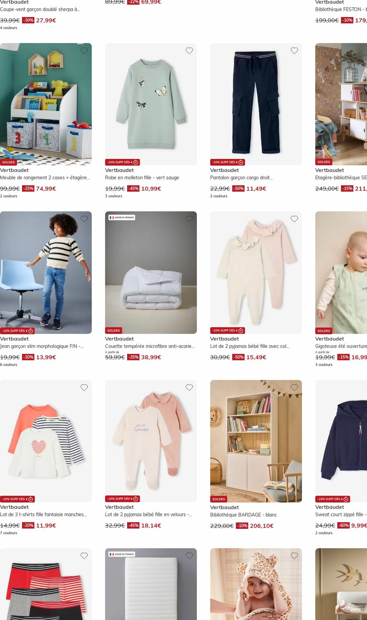 Catalogue Vertbaudet 19.01.2026 - 28.01.2026