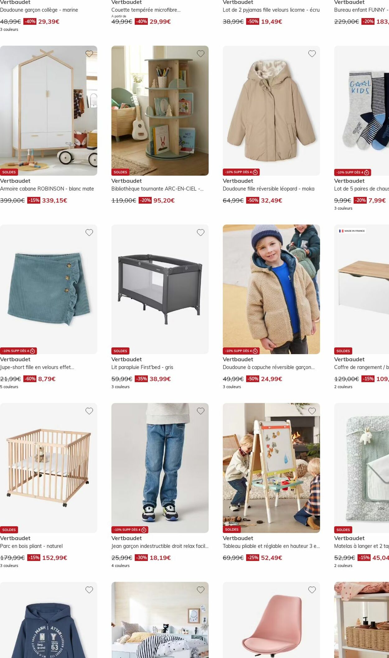 Catalogue Vertbaudet 19.01.2026 - 28.01.2026