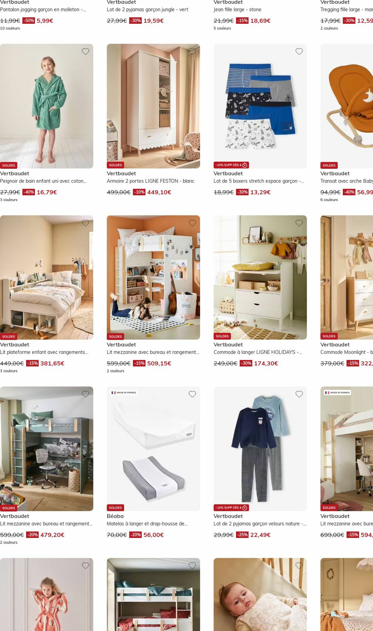 Catalogue Vertbaudet 19.01.2026 - 28.01.2026