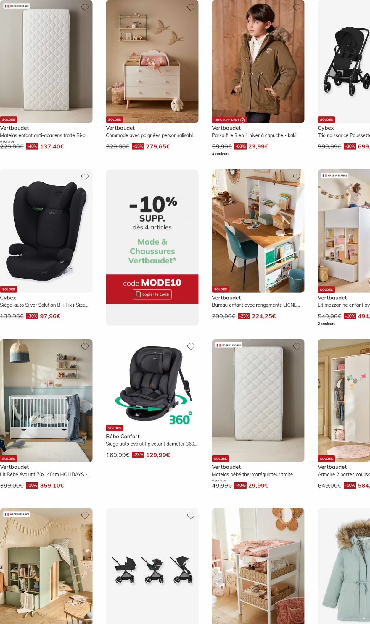 Vertbaudet Catalogues promotionnels