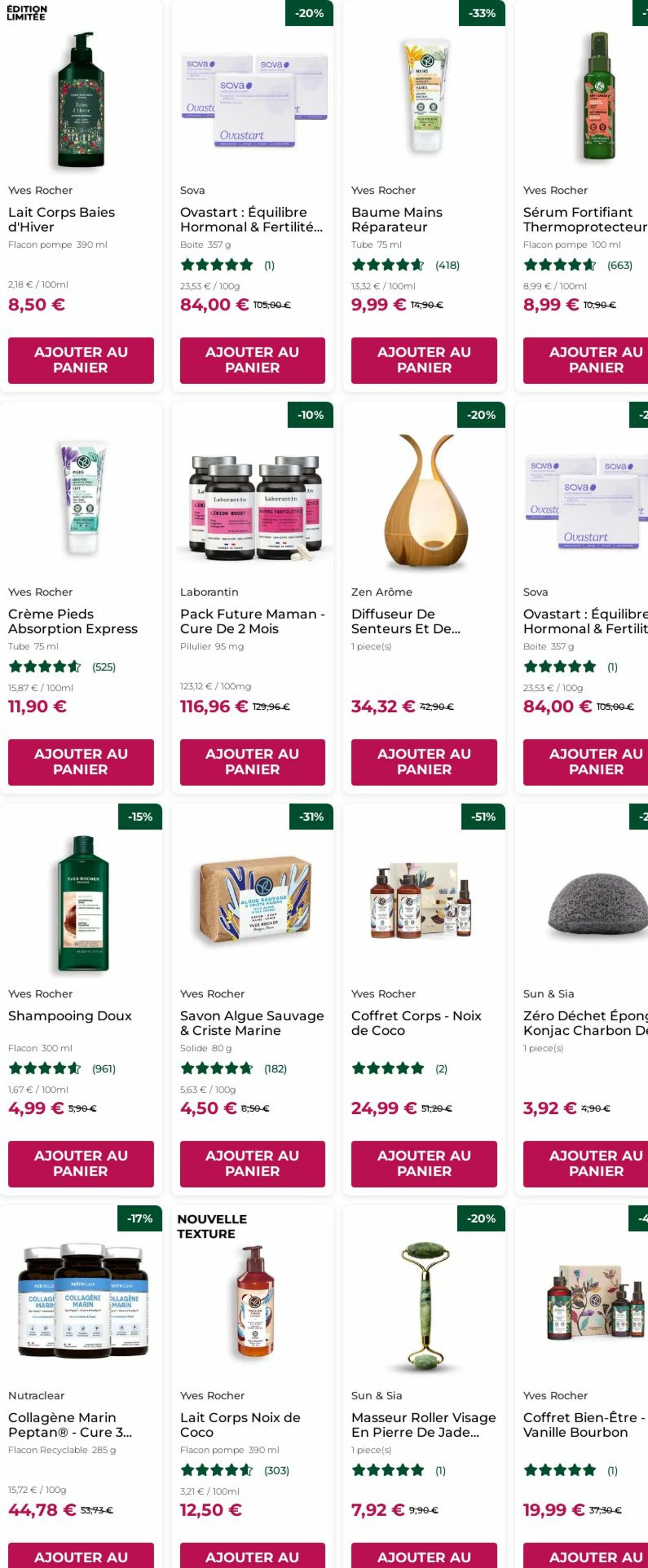 Catalogue Yves Rocher 20.10.2025 - 29.10.2025