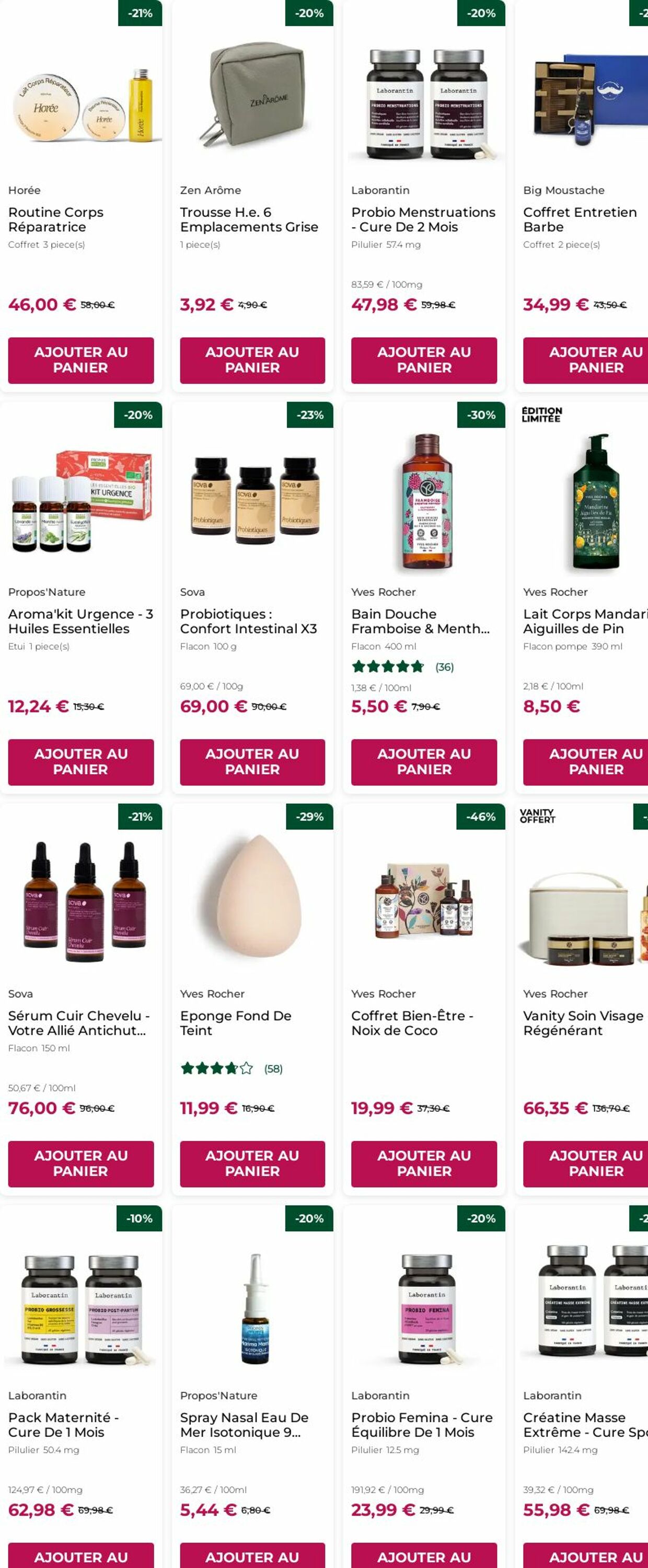 Catalogue Yves Rocher 20.10.2025 - 29.10.2025