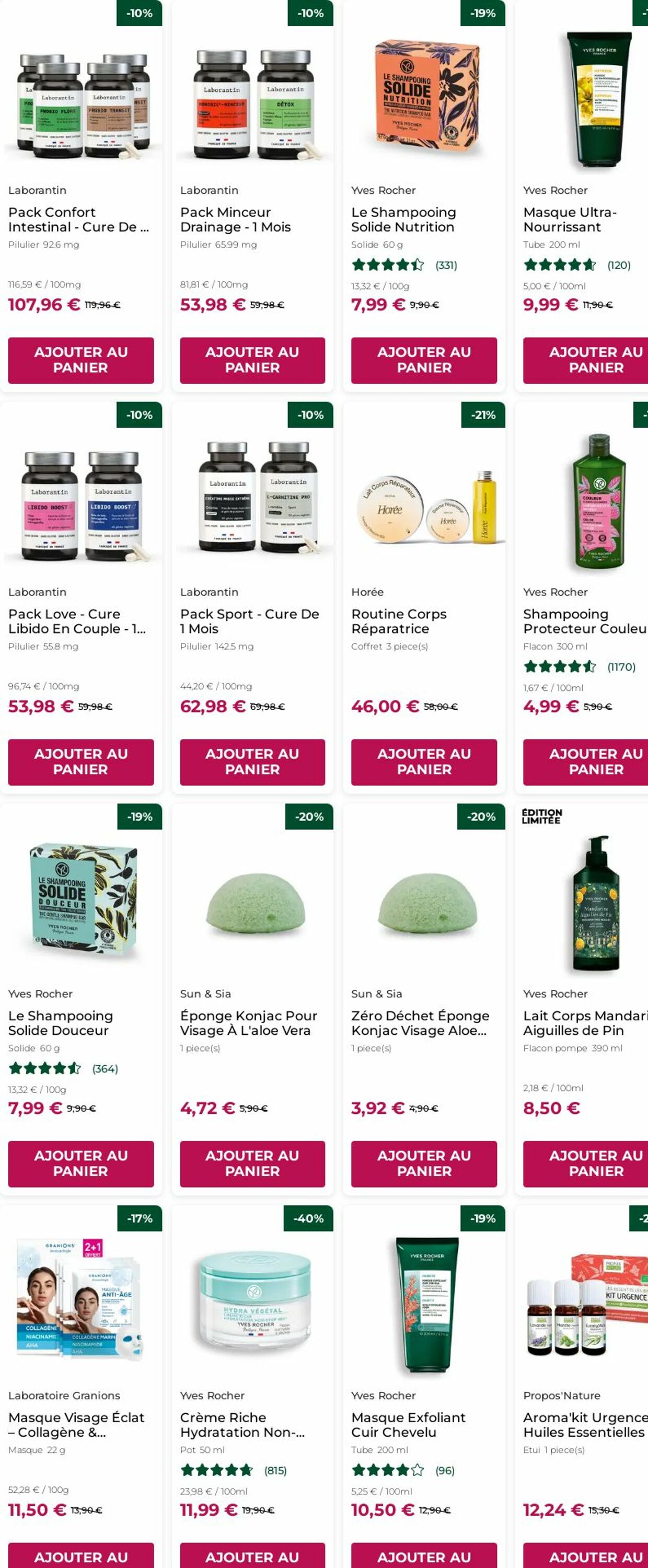 Catalogue Yves Rocher 20.10.2025 - 29.10.2025