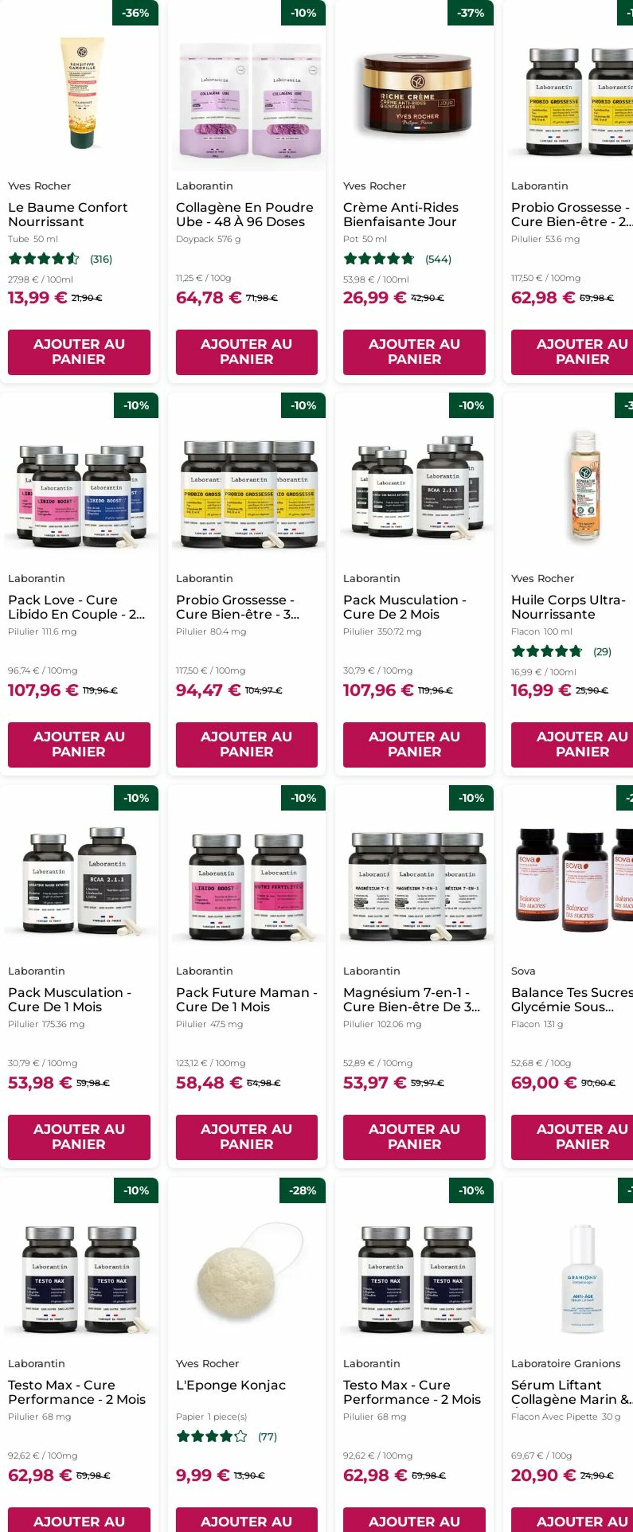 Catalogue Yves Rocher 20.10.2025 - 29.10.2025