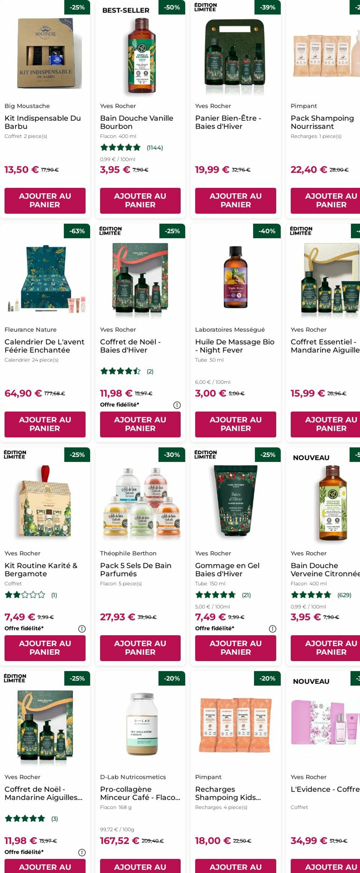 Catalogue Yves Rocher 17.11.2025 - 26.11.2025