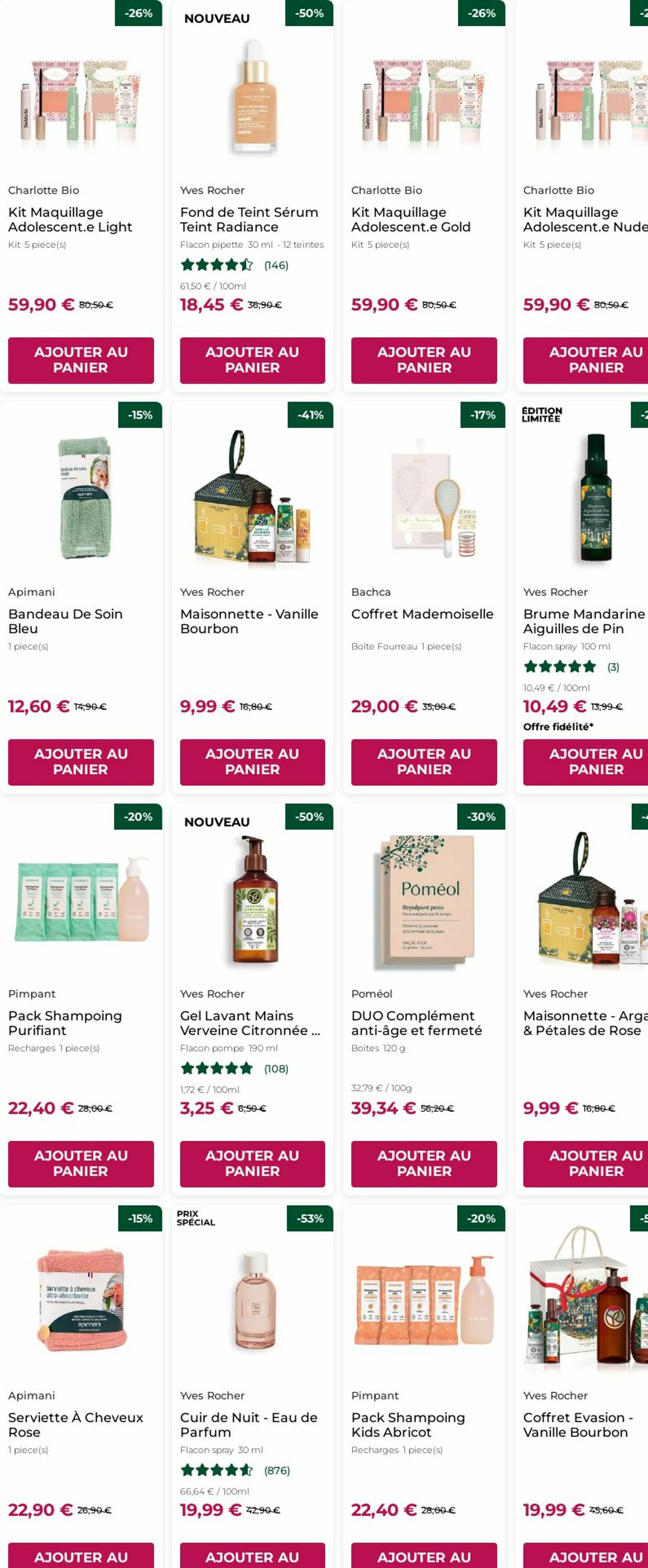 Catalogue Yves Rocher 17.11.2025 - 26.11.2025